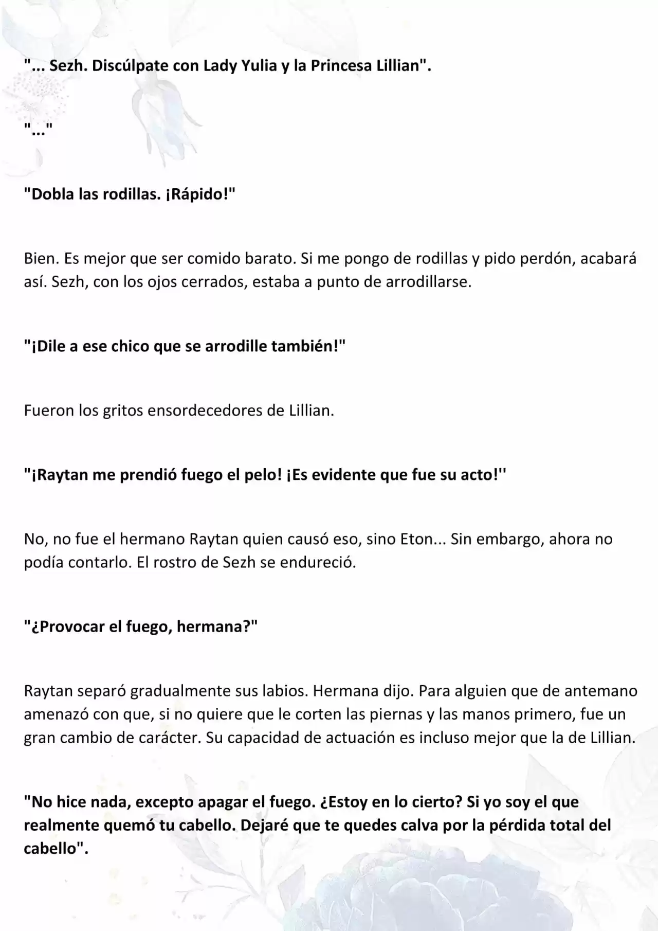 La Muñeca Amada Del Tirano. (Novela) - Capítulo 43 - Página 5 - LectorTMOo
