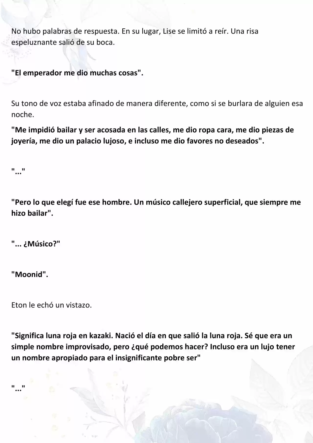 La Muñeca Amada Del Tirano. (Novela) - Capítulo 47 - Página 4 - LectorTMOo