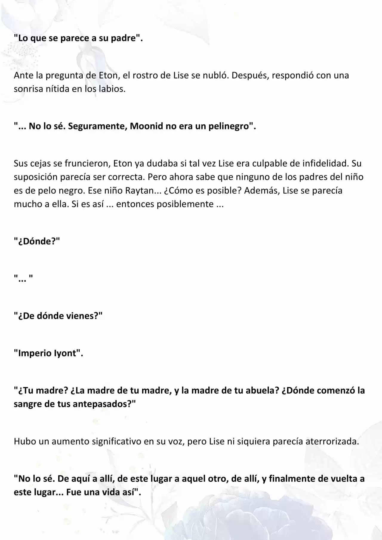 La Muñeca Amada Del Tirano. (Novela) - Capítulo 47 - Página 6 - LectorTMOo