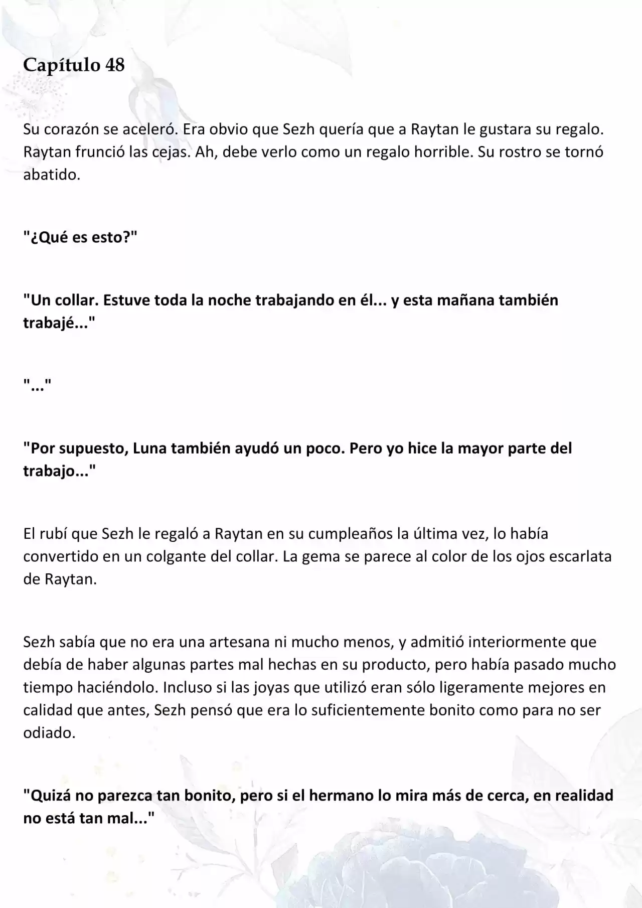 La Muñeca Amada Del Tirano. (Novela) - Capítulo 48 - Página 1 - LectorTMOo