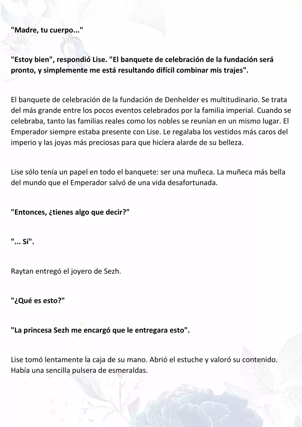 La Muñeca Amada Del Tirano. (Novela) - Capítulo 48 - Página 6 - LectorTMOo