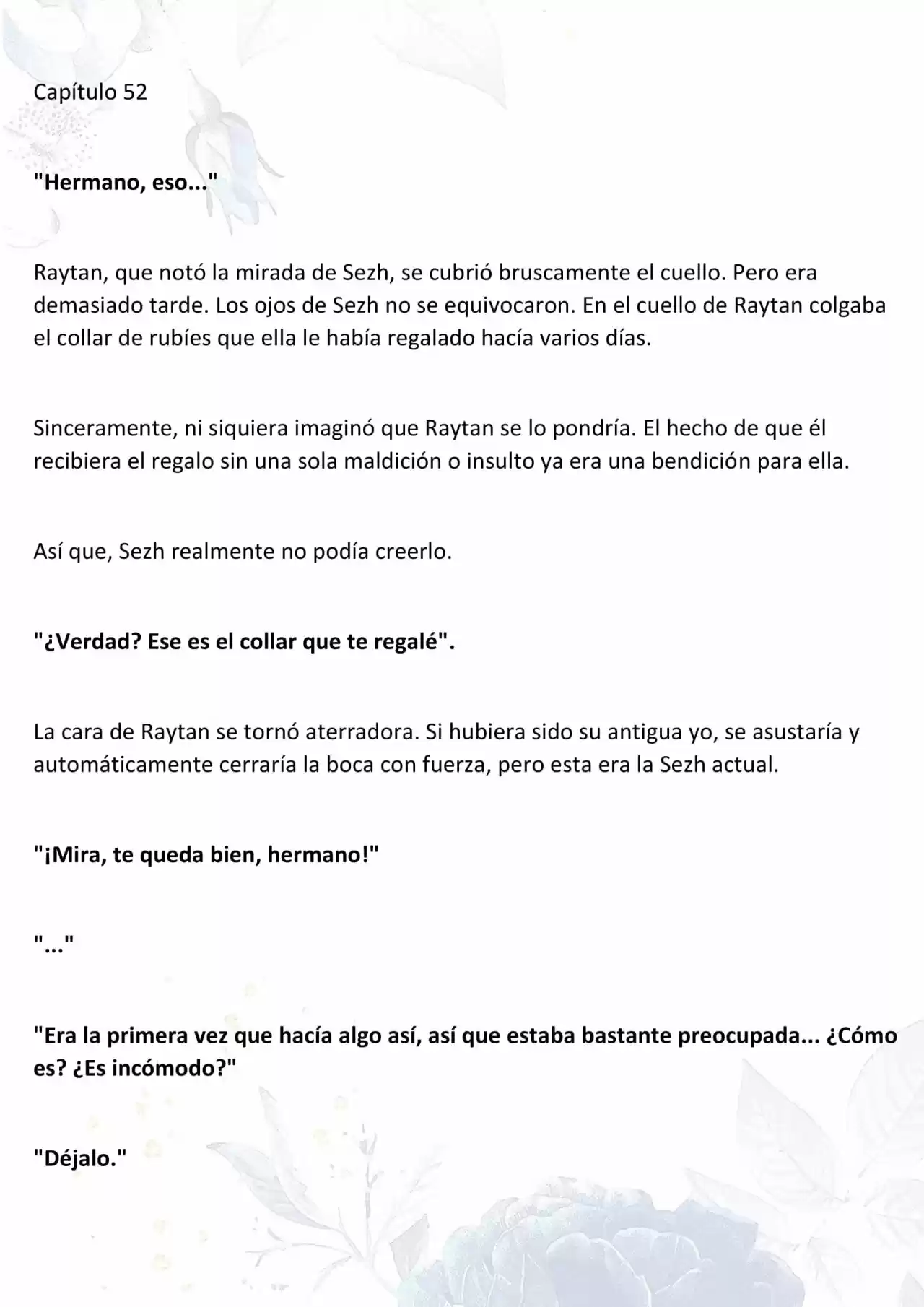 La Muñeca Amada Del Tirano. (Novela) - Capítulo 52 - Página 1 - LectorTMOo