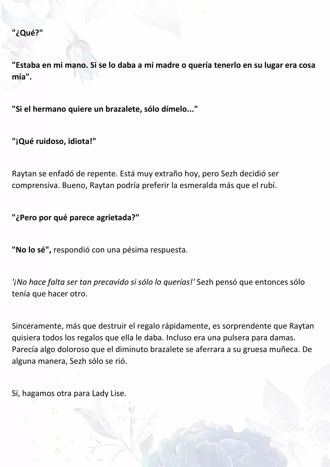 La Muñeca Amada Del Tirano. (Novela) - Capítulo 52 - Página 3 - LectorTMOo
