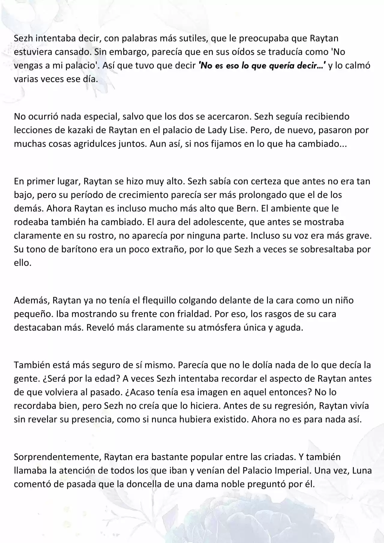 La Muñeca Amada Del Tirano. (Novela) - Capítulo 53 - Página 5 - LectorTMOo