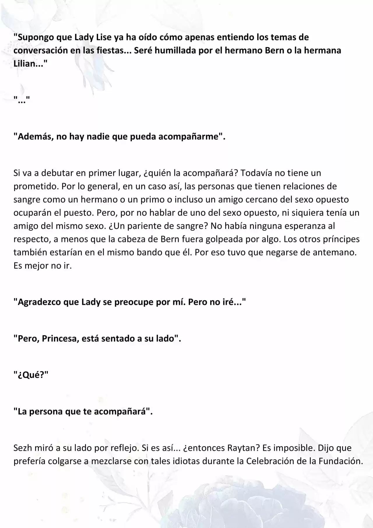 La Muñeca Amada Del Tirano. (Novela) - Capítulo 54 - Página 5 - LectorTMOo