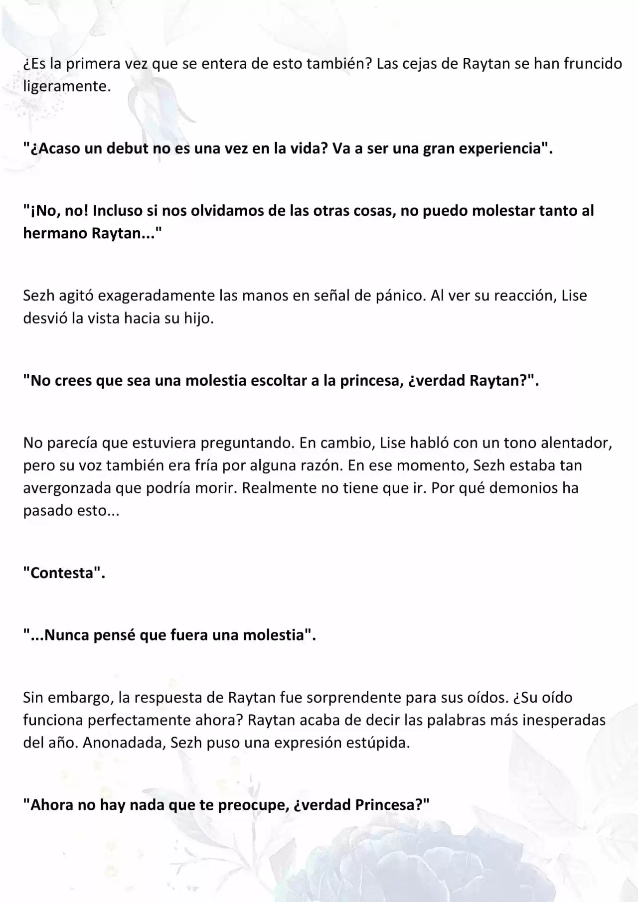 La Muñeca Amada Del Tirano. (Novela) - Capítulo 54 - Página 6 - LectorTMOo