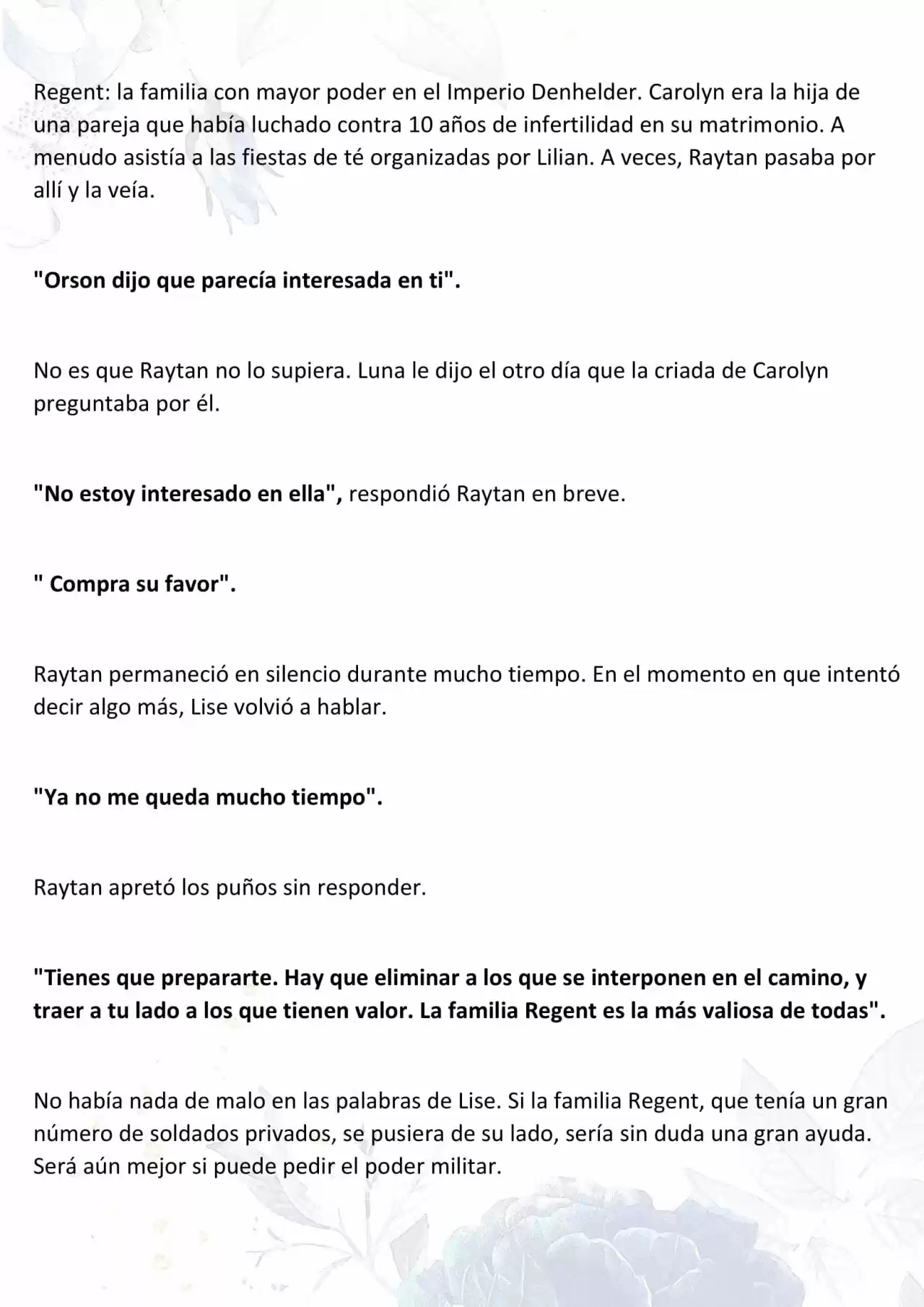 La Muñeca Amada Del Tirano. (Novela) - Capítulo 54 - Página 10 - LectorTMOo
