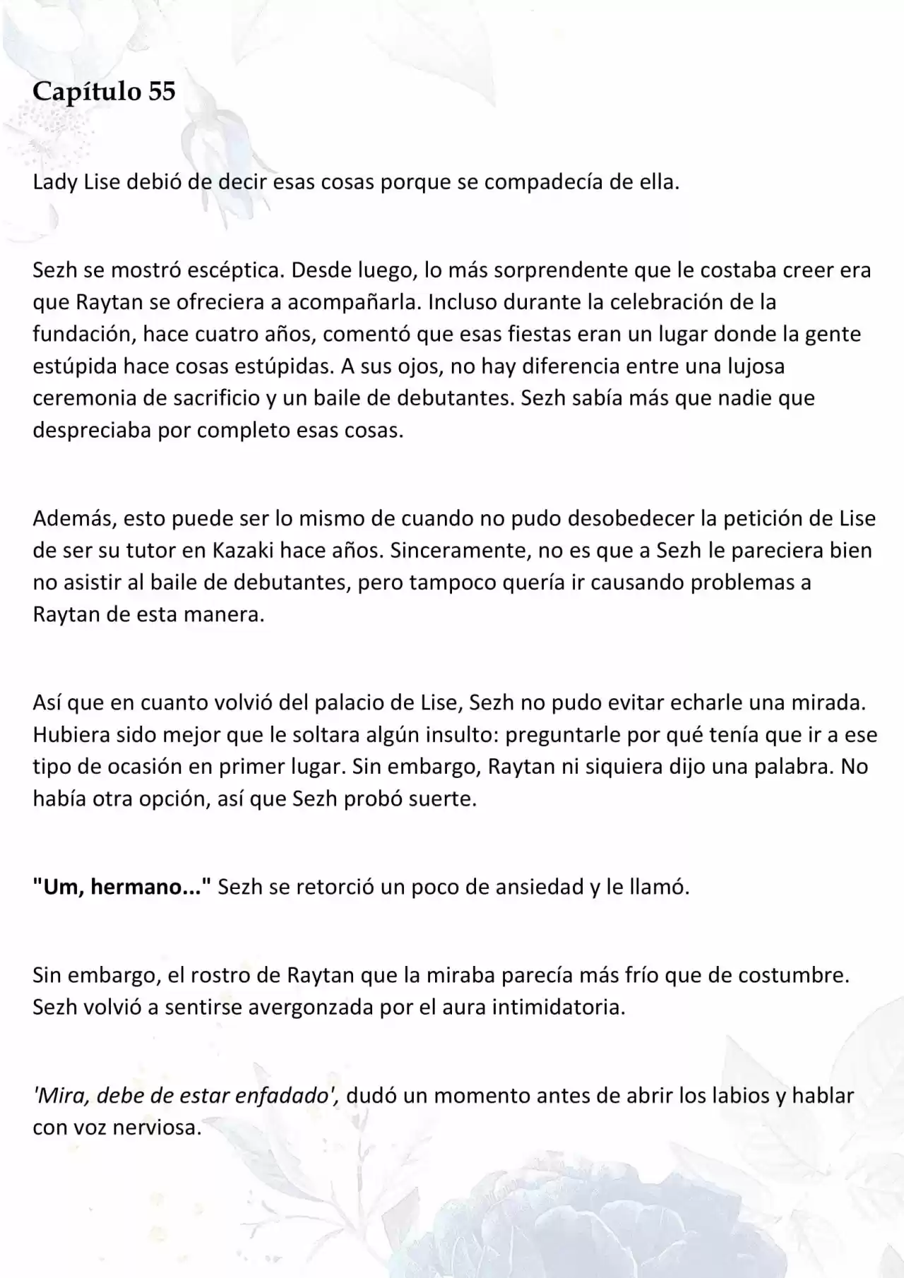 La Muñeca Amada Del Tirano. (Novela) - Capítulo 55 - Página 1 - LectorTMOo
