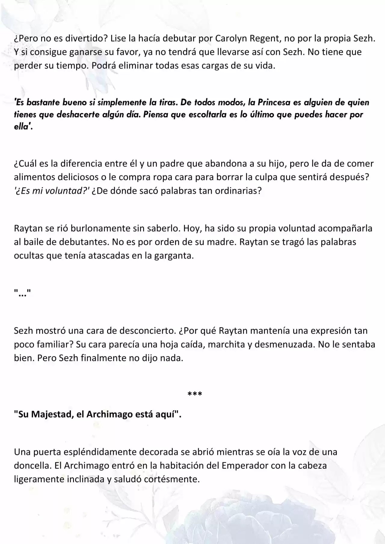 La Muñeca Amada Del Tirano. (Novela) - Capítulo 55 - Página 5 - LectorTMOo