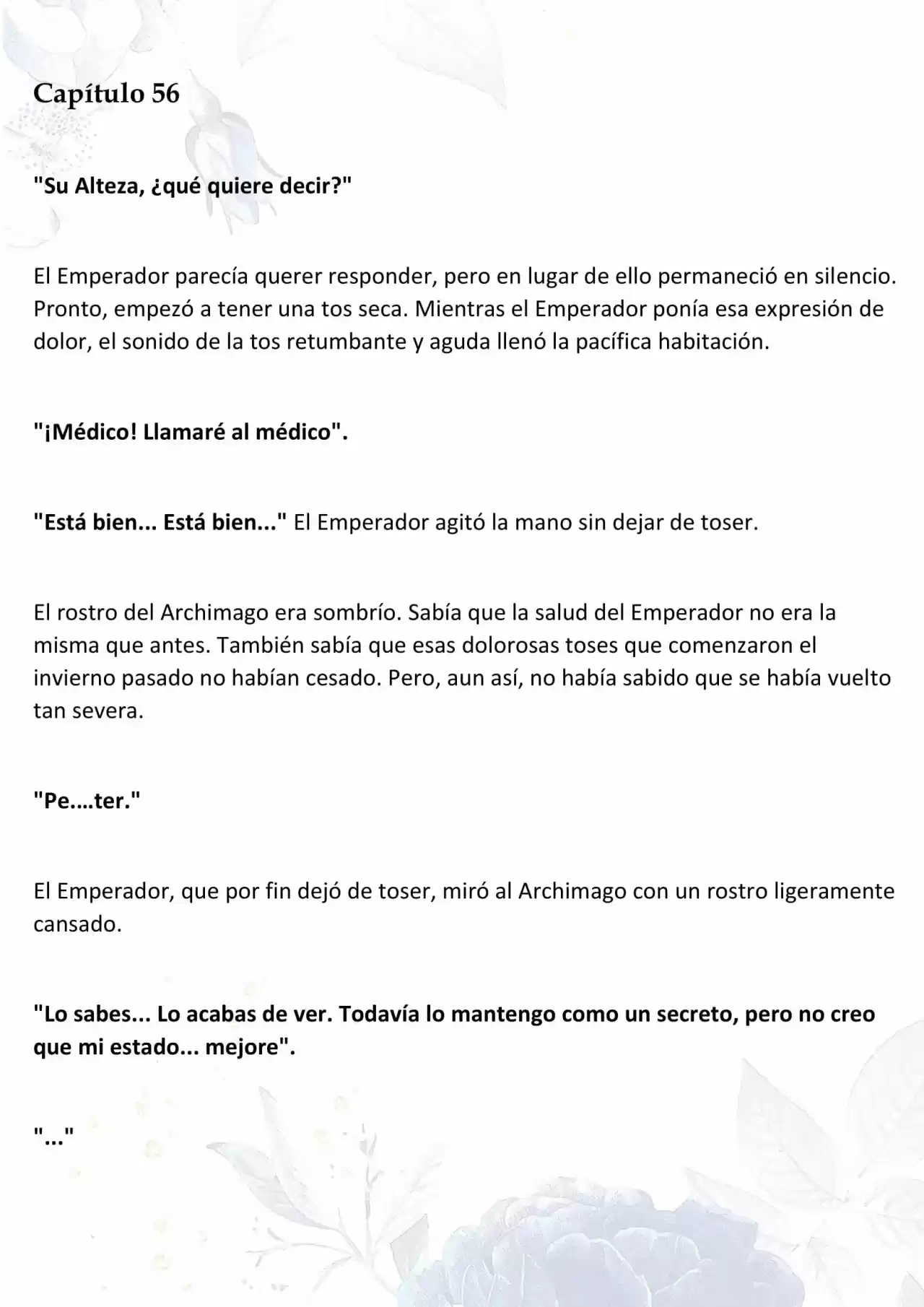 La Muñeca Amada Del Tirano. (Novela) - Capítulo 56 - Página 1 - LectorTMOo