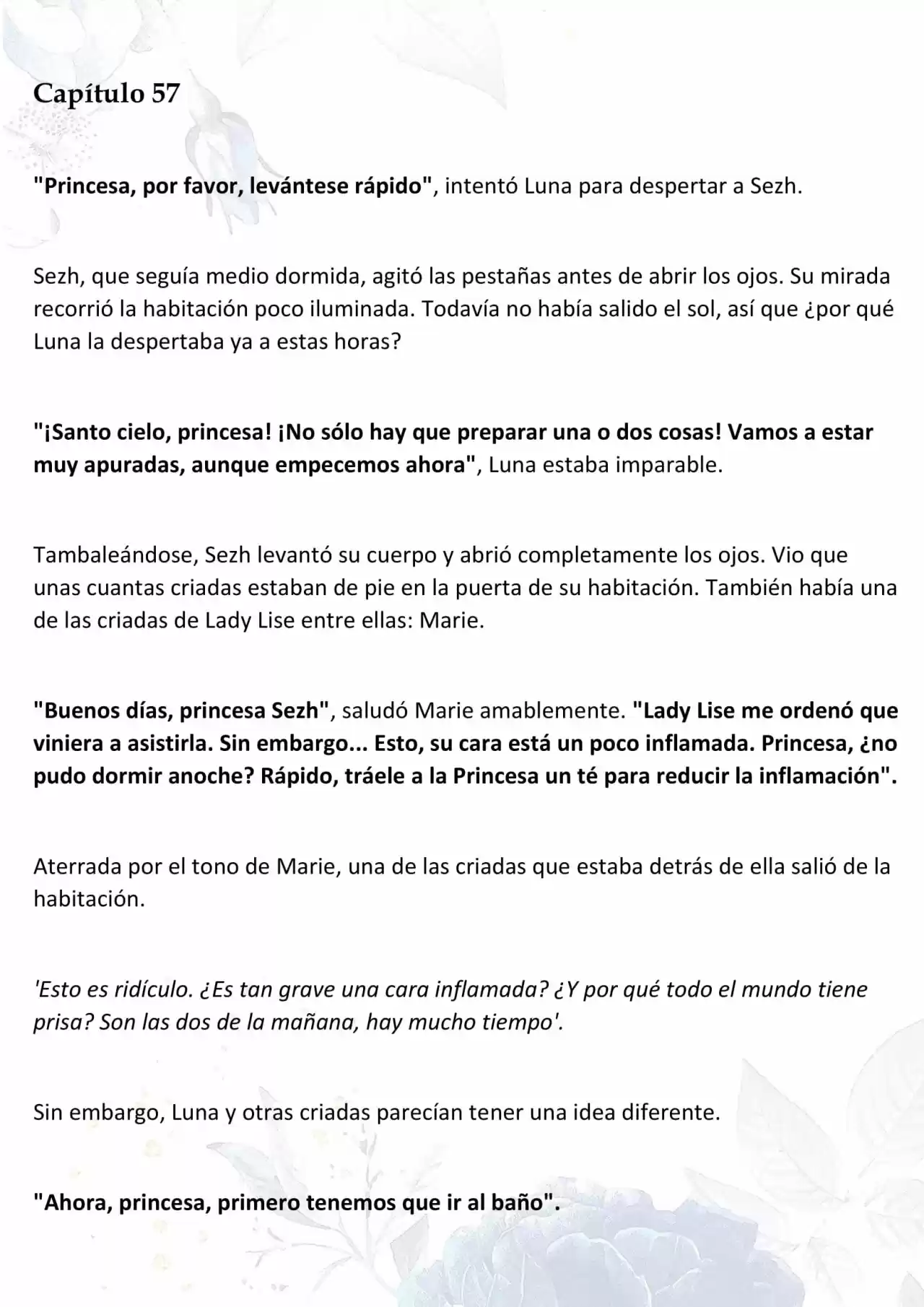 La Muñeca Amada Del Tirano. (Novela) - Capítulo 57 - Página 1 - LectorTMOo