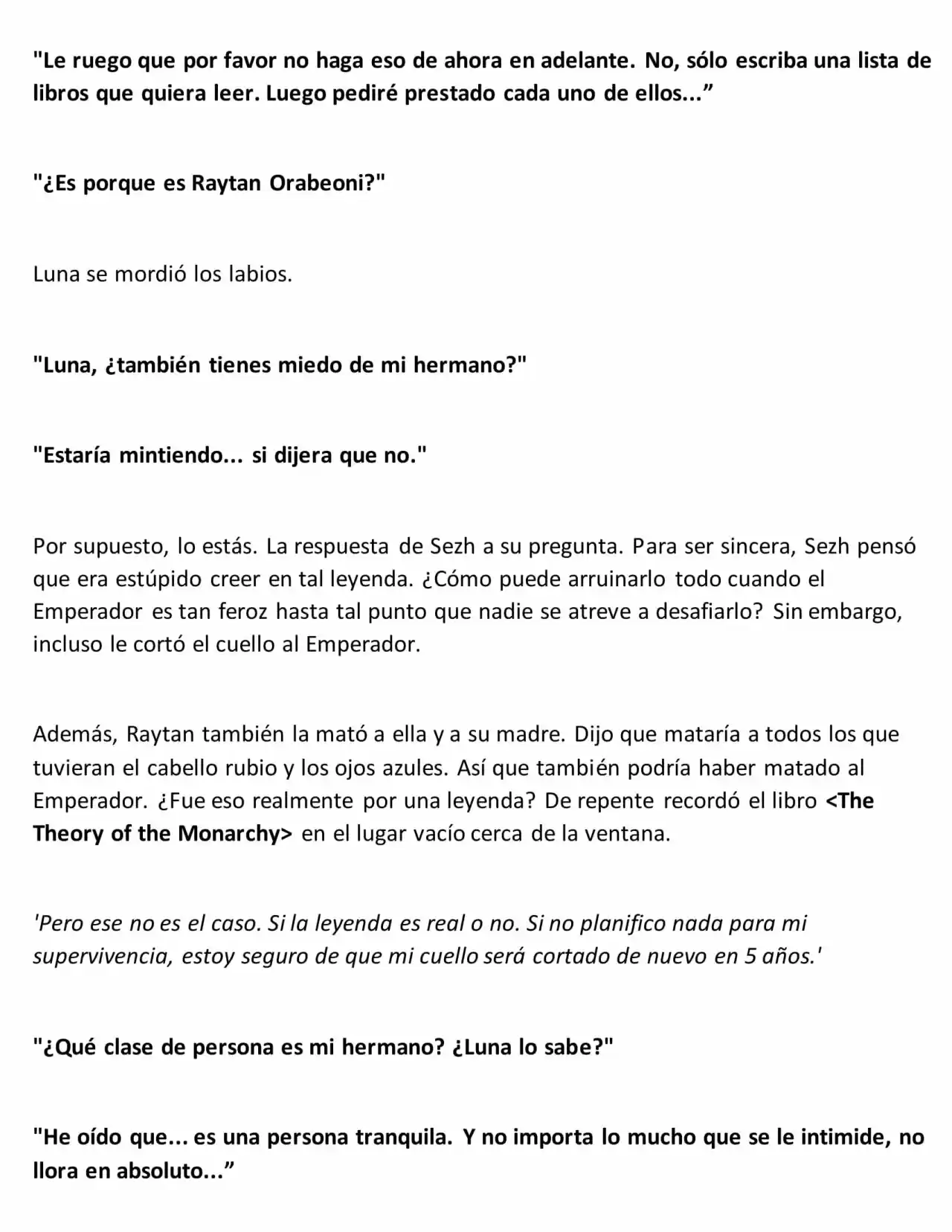 La Muñeca Amada Del Tirano. (Novela) - Capítulo 6 - Página 3 - LectorTMOo