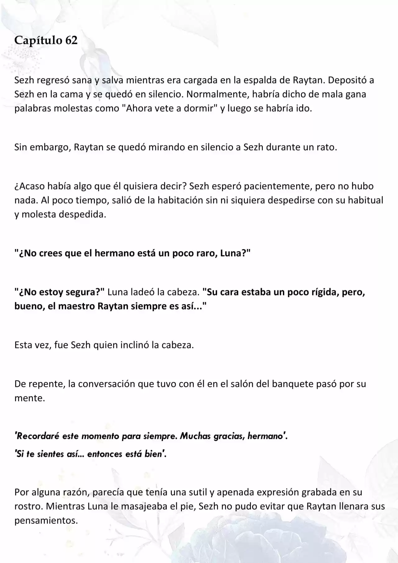 La Muñeca Amada Del Tirano. (Novela) - Capítulo 62 - Página 2 - LectorTMOo