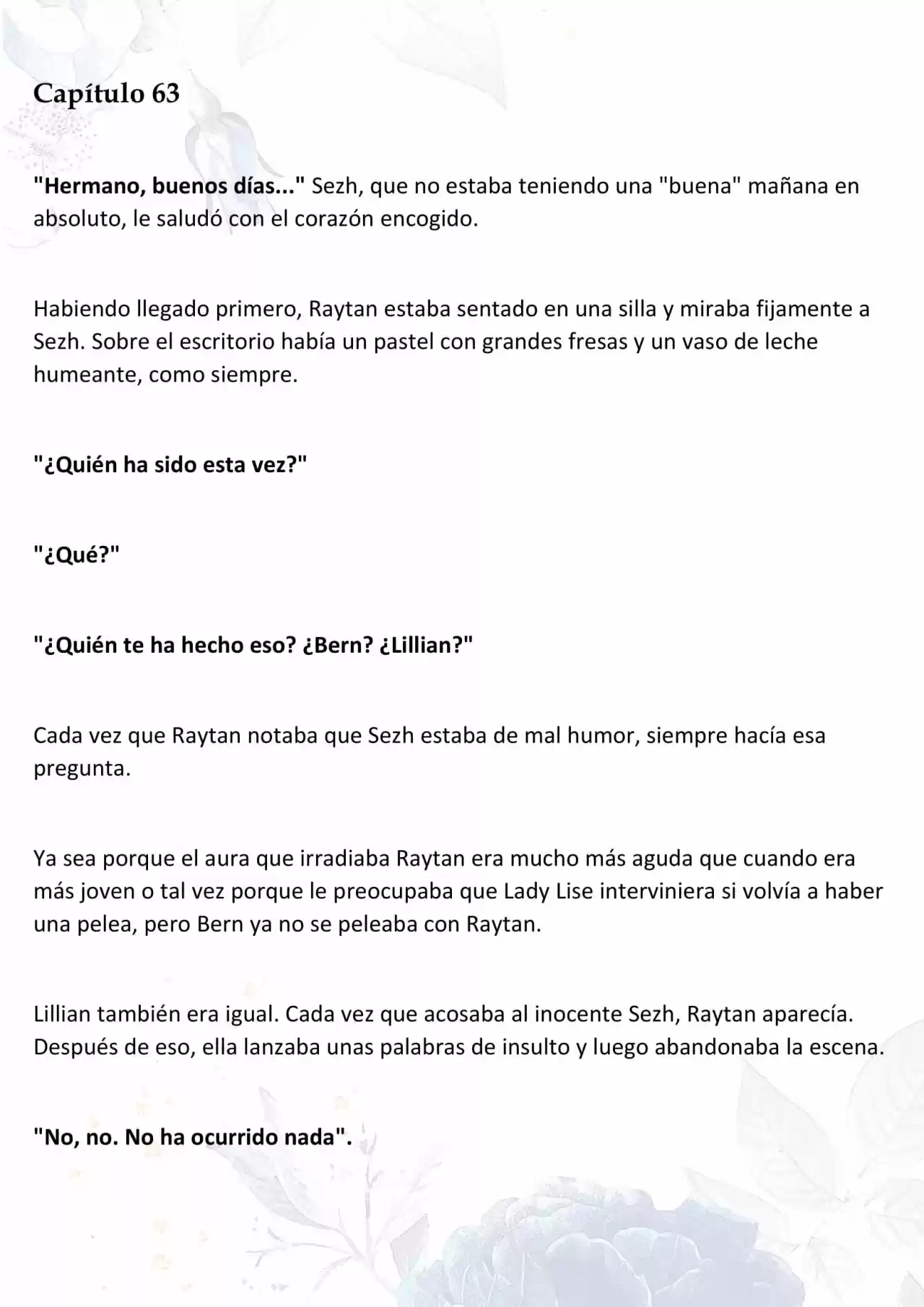 La Muñeca Amada Del Tirano. (Novela) - Capítulo 63 - Página 1 - LectorTMOo