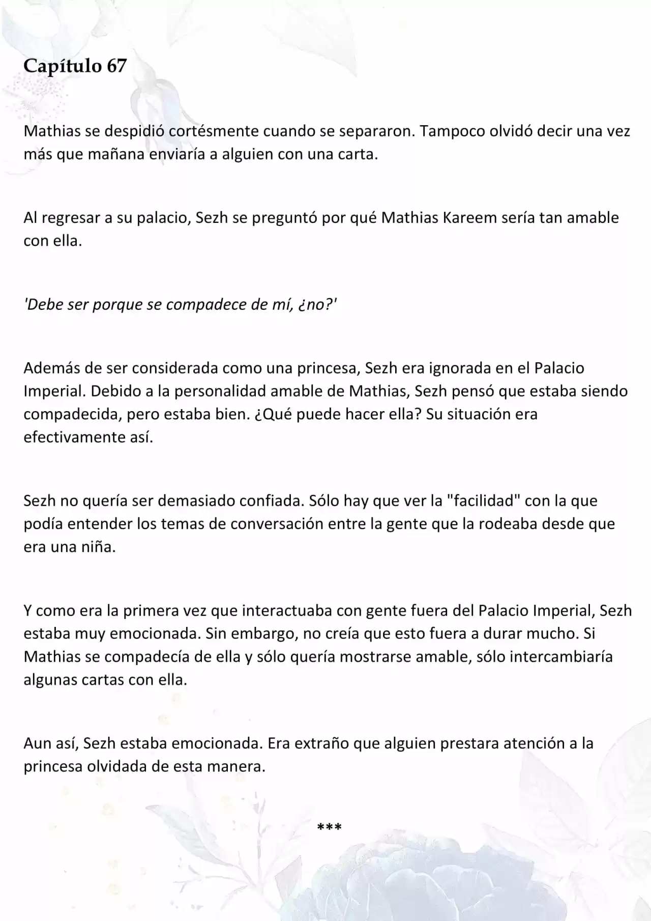 La Muñeca Amada Del Tirano. (Novela) - Capítulo 67 - Página 1 - LectorTMOo