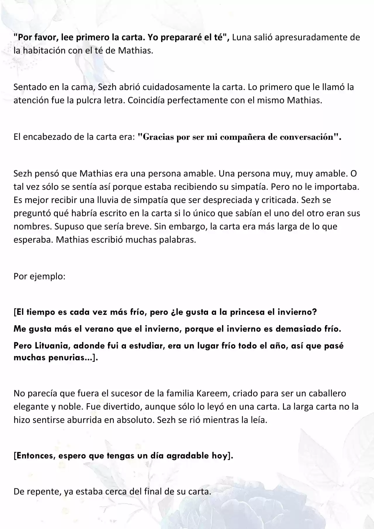 La Muñeca Amada Del Tirano. (Novela) - Capítulo 68 - Página 5 - LectorTMOo