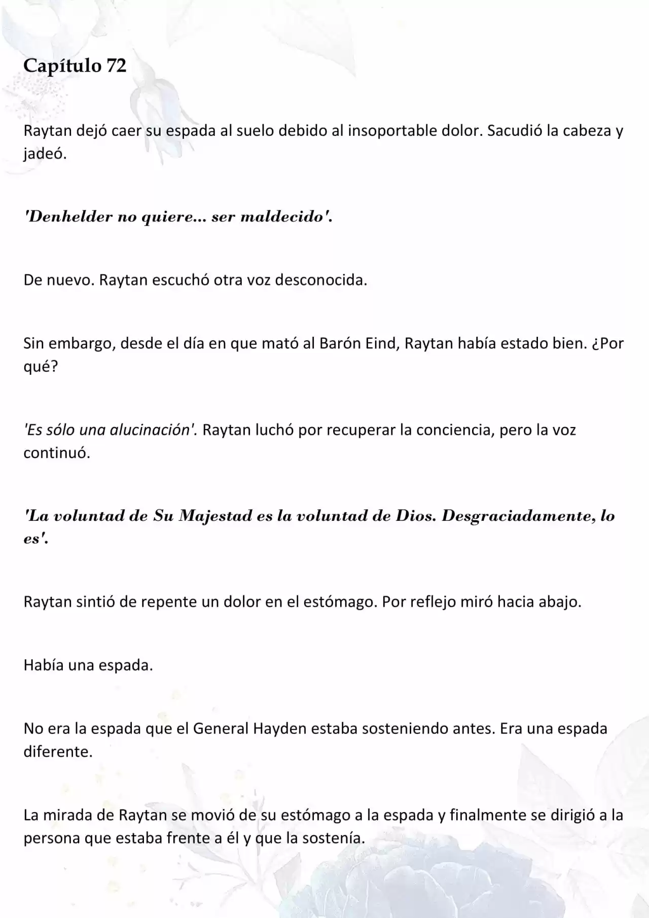 La Muñeca Amada Del Tirano. (Novela) - Capítulo 72 - Página 1 - LectorTMOo