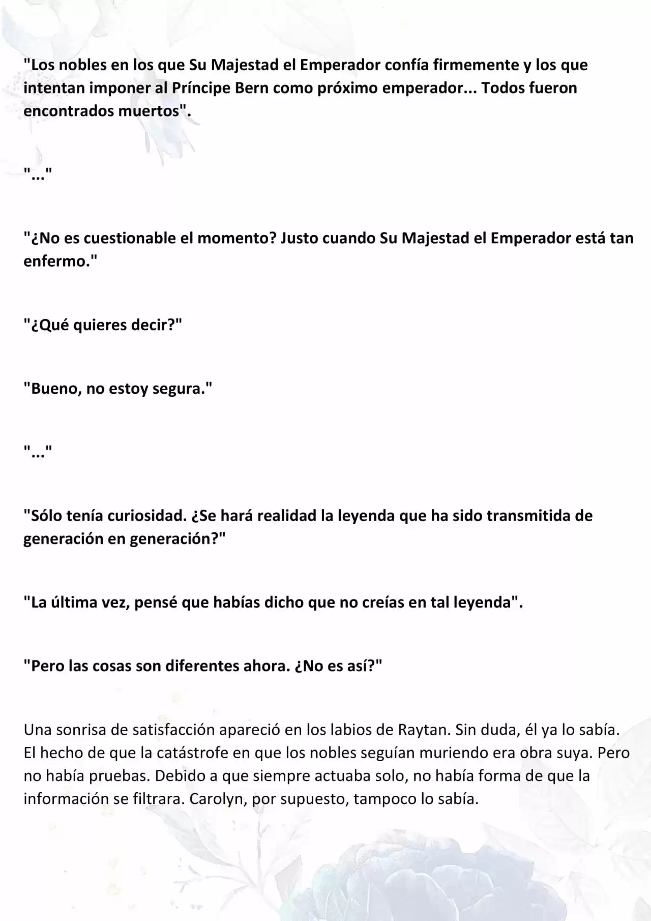 La Muñeca Amada Del Tirano. (Novela) - Capítulo 77 - Página 6 - LectorTMOo