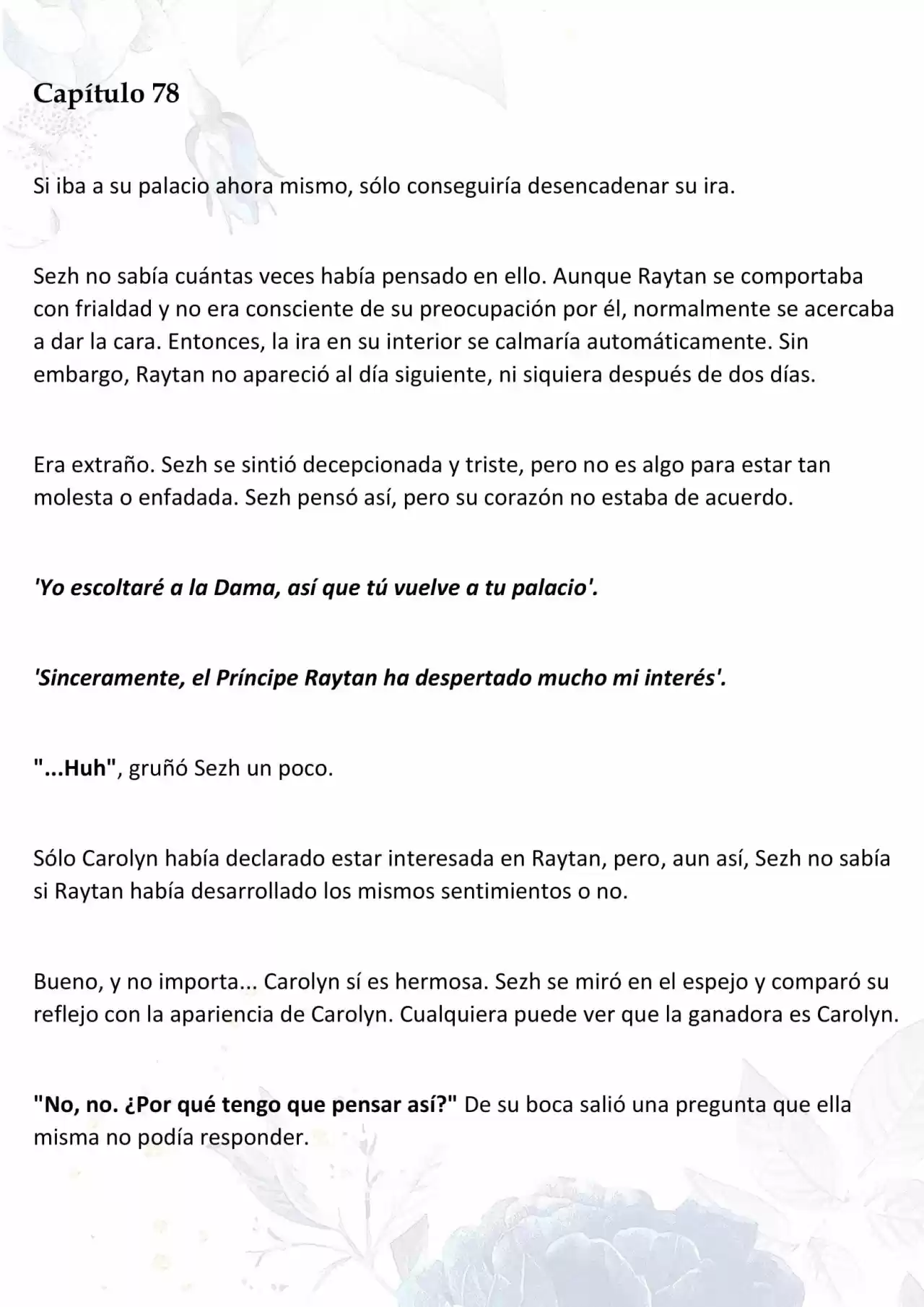 La Muñeca Amada Del Tirano. (Novela) - Capítulo 78 - Página 2 - LectorTMOo