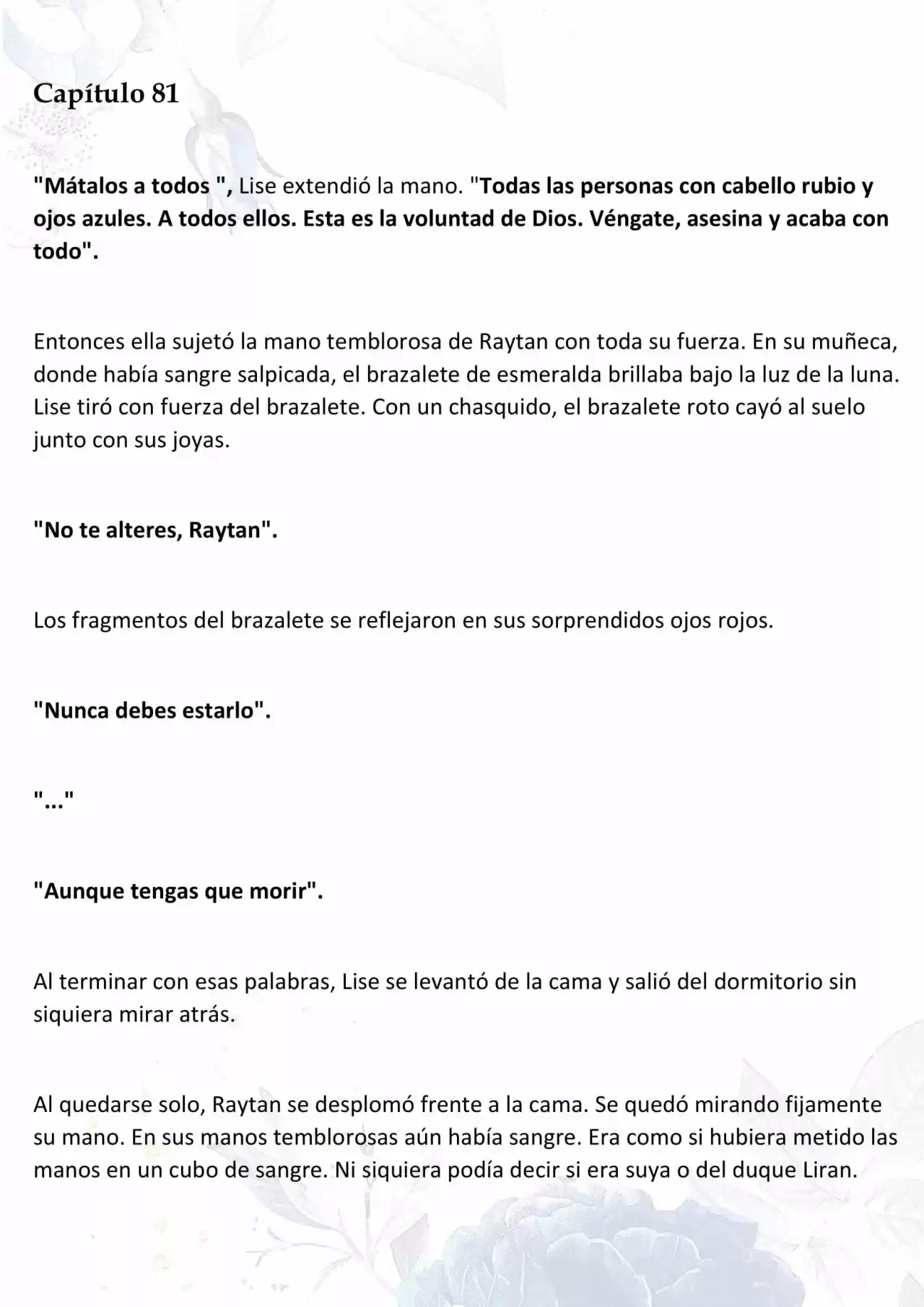 La Muñeca Amada Del Tirano. (Novela) - Capítulo 81 - Página 2 - LectorTMOo