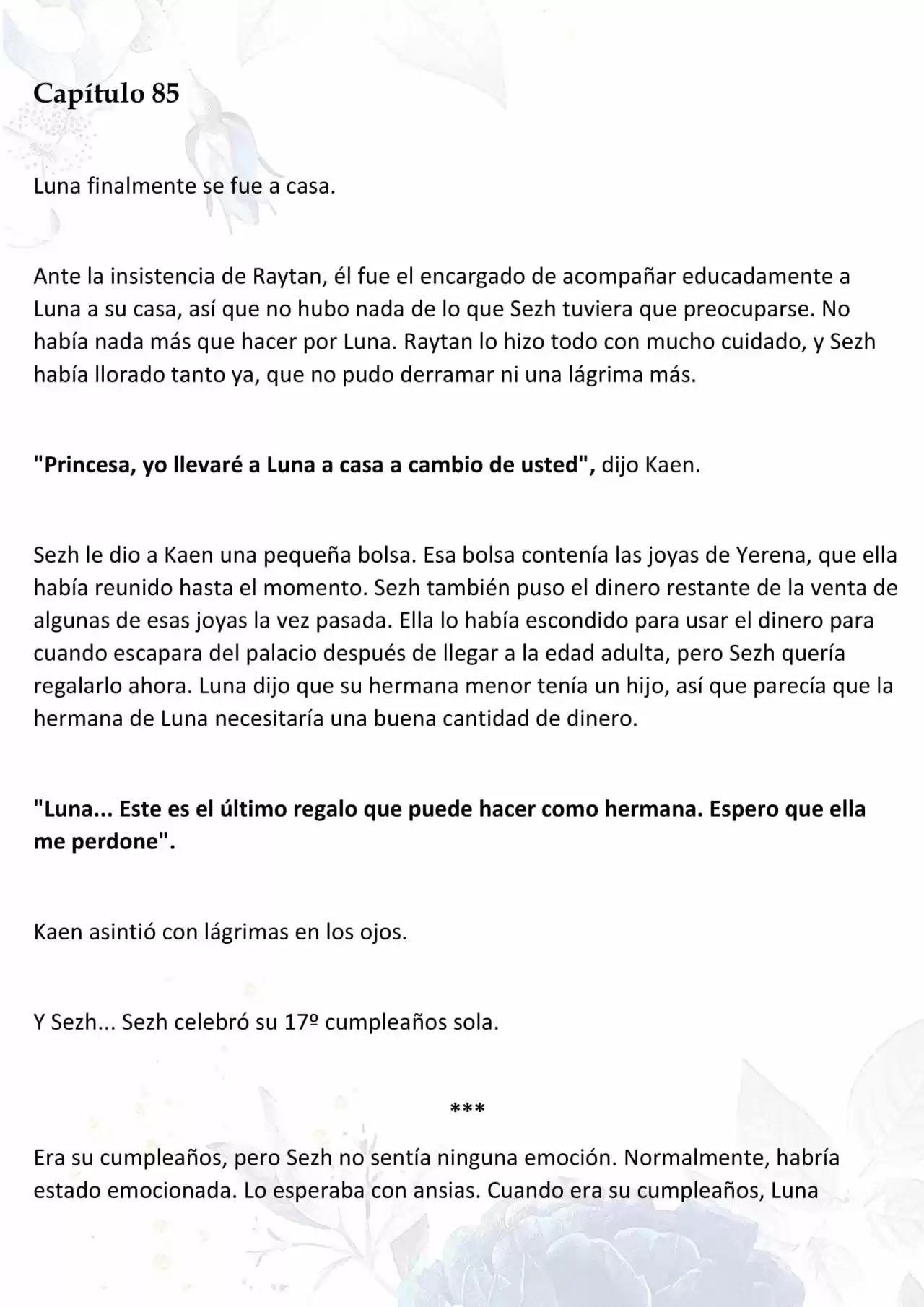 La Muñeca Amada Del Tirano. (Novela) - Capítulo 85 - Página 2 - LectorTMOo