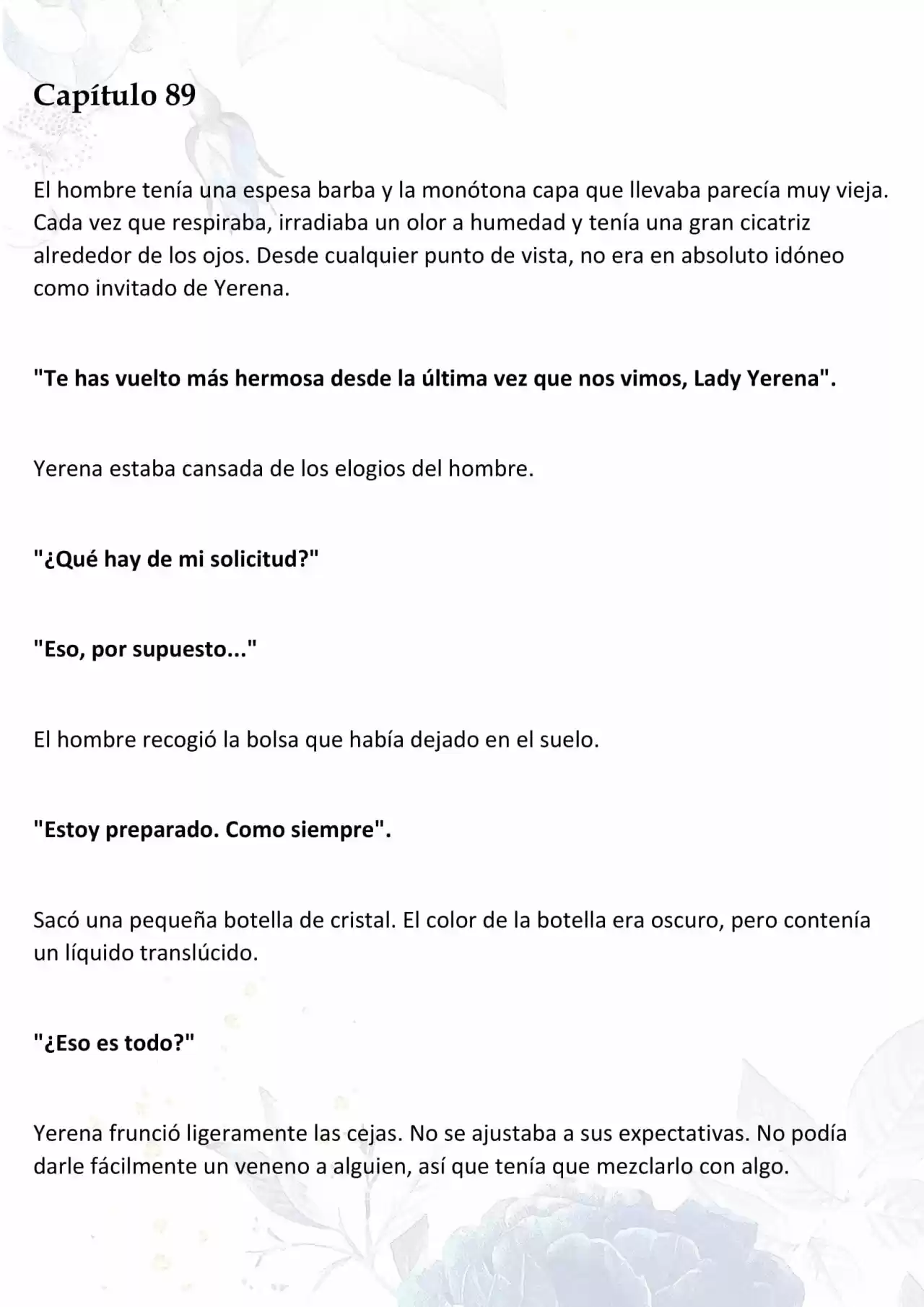 La Muñeca Amada Del Tirano. (Novela) - Capítulo 89 - Página 2 - LectorTMOo