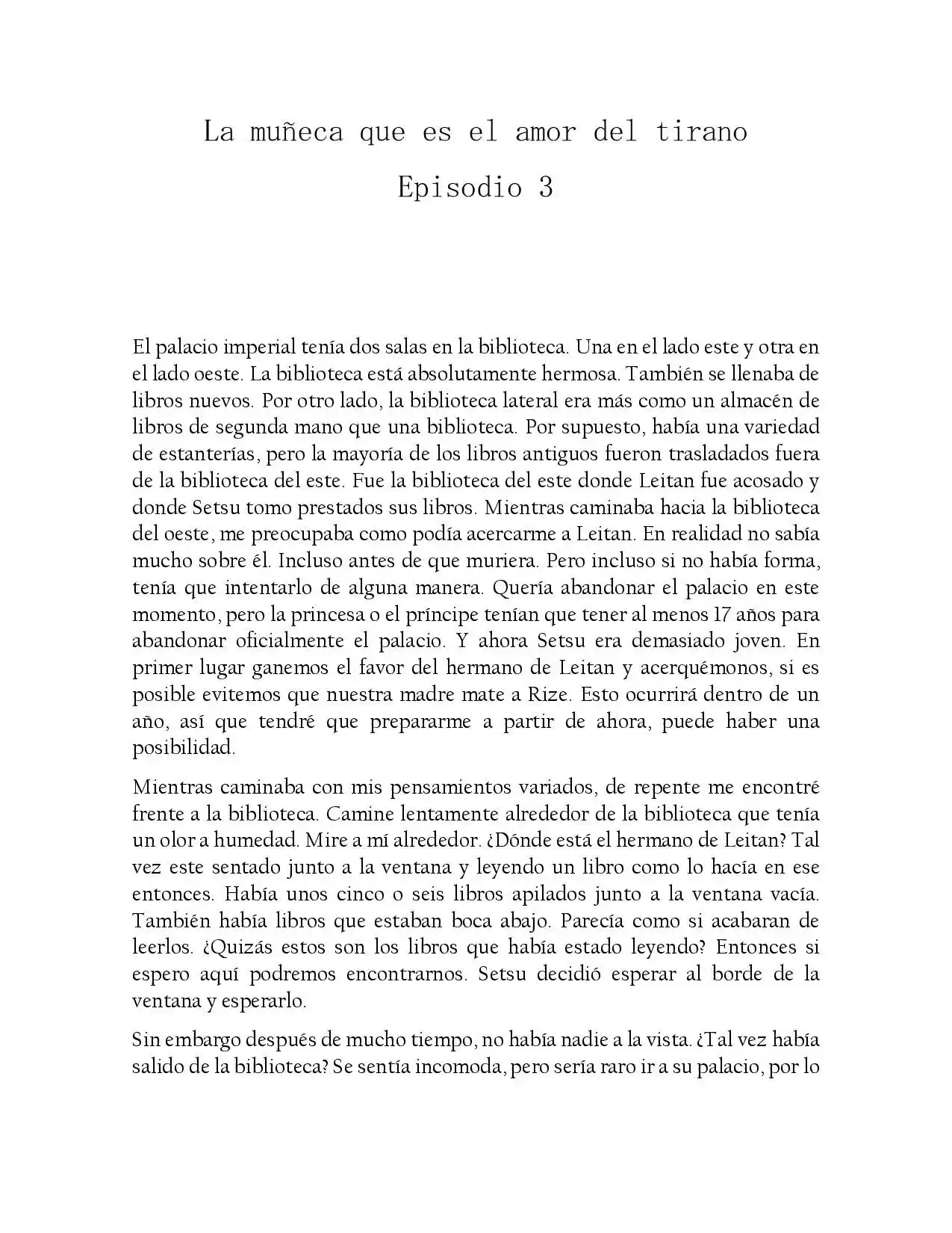 La Muñeca Prostituta ~La Labor De Un Androide En La Industria Sexual~ - Capítulo 3 - Página 1 - LectorTMOo