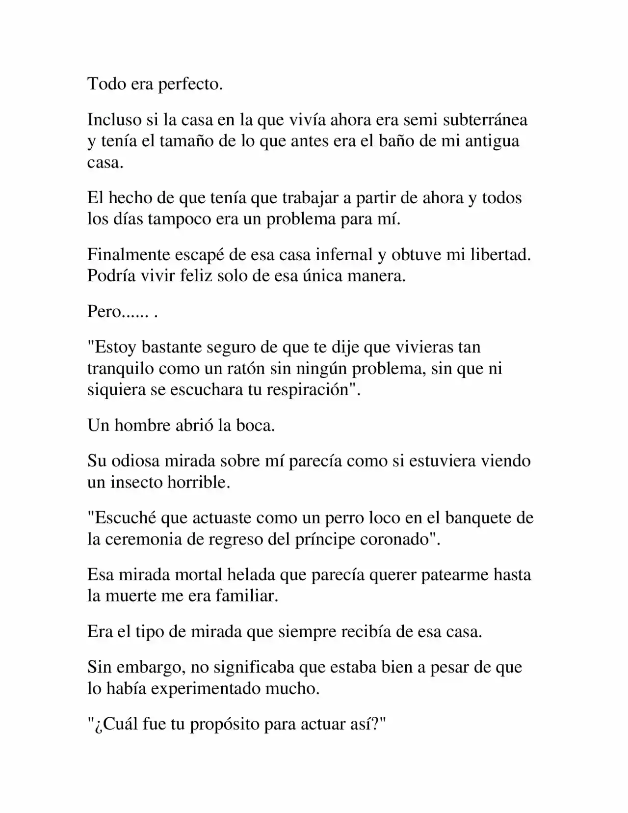 LA MUERTE ES EL ÚNICO FINAL PARA LA VILLANA (Novela) - Capítulo - Página 3 - LectorTMOo