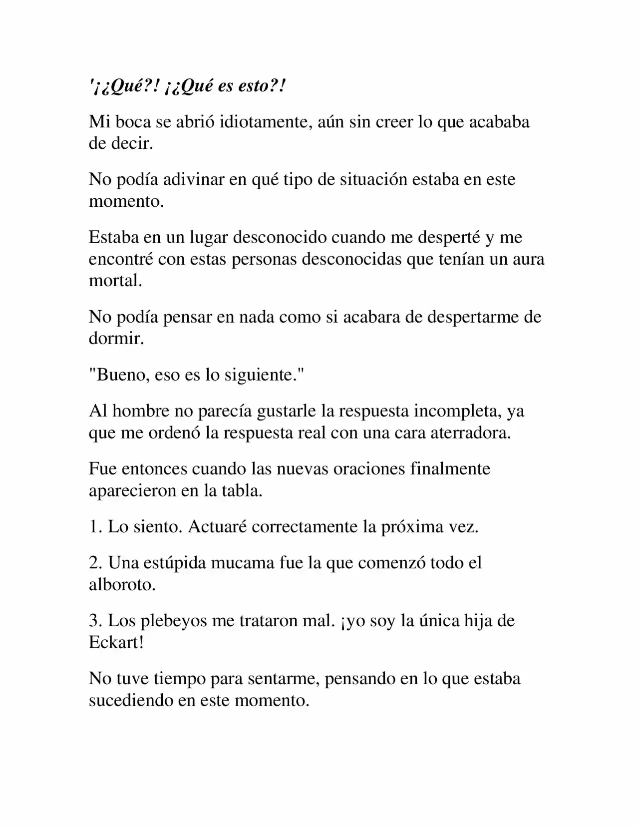 LA MUERTE ES EL ÚNICO FINAL PARA LA VILLANA (Novela) - Capítulo - Página 5 - LectorTMOo