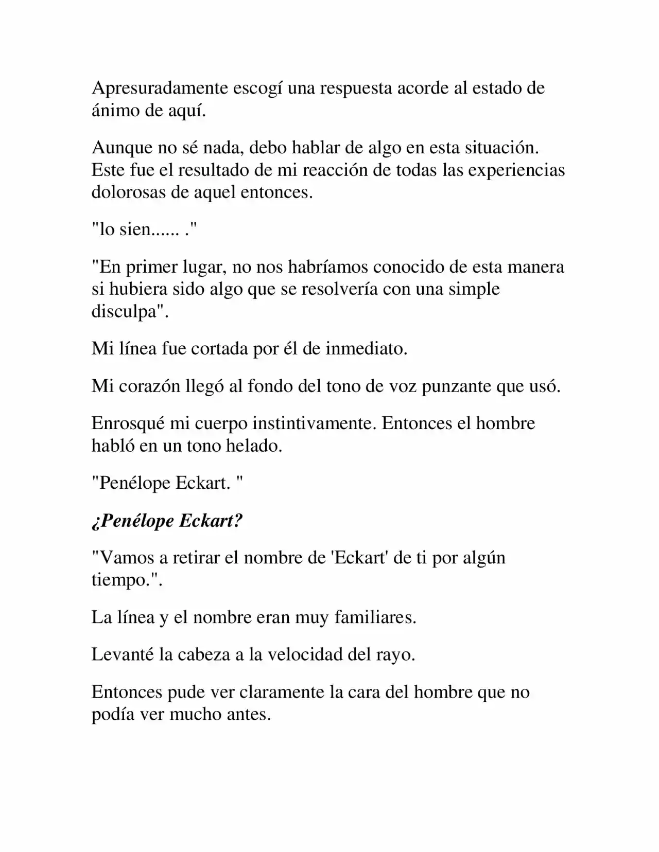 LA MUERTE ES EL ÚNICO FINAL PARA LA VILLANA (Novela) - Capítulo - Página 6 - LectorTMOo