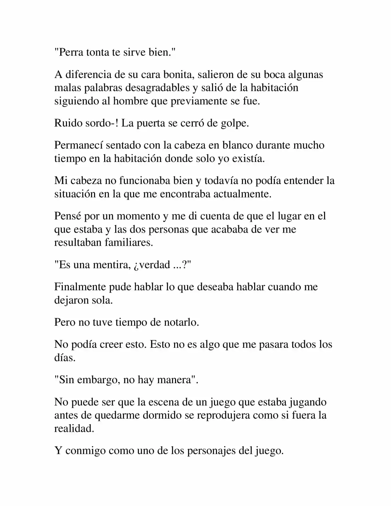 LA MUERTE ES EL ÚNICO FINAL PARA LA VILLANA (Novela) - Capítulo - Página 9 - LectorTMOo