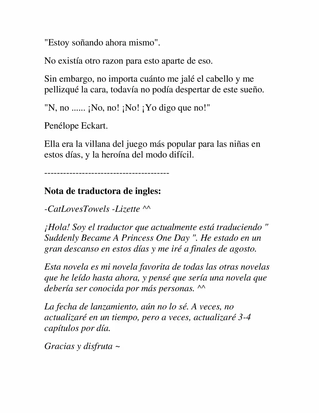 LA MUERTE ES EL ÚNICO FINAL PARA LA VILLANA (Novela) - Capítulo - Página 10 - LectorTMOo