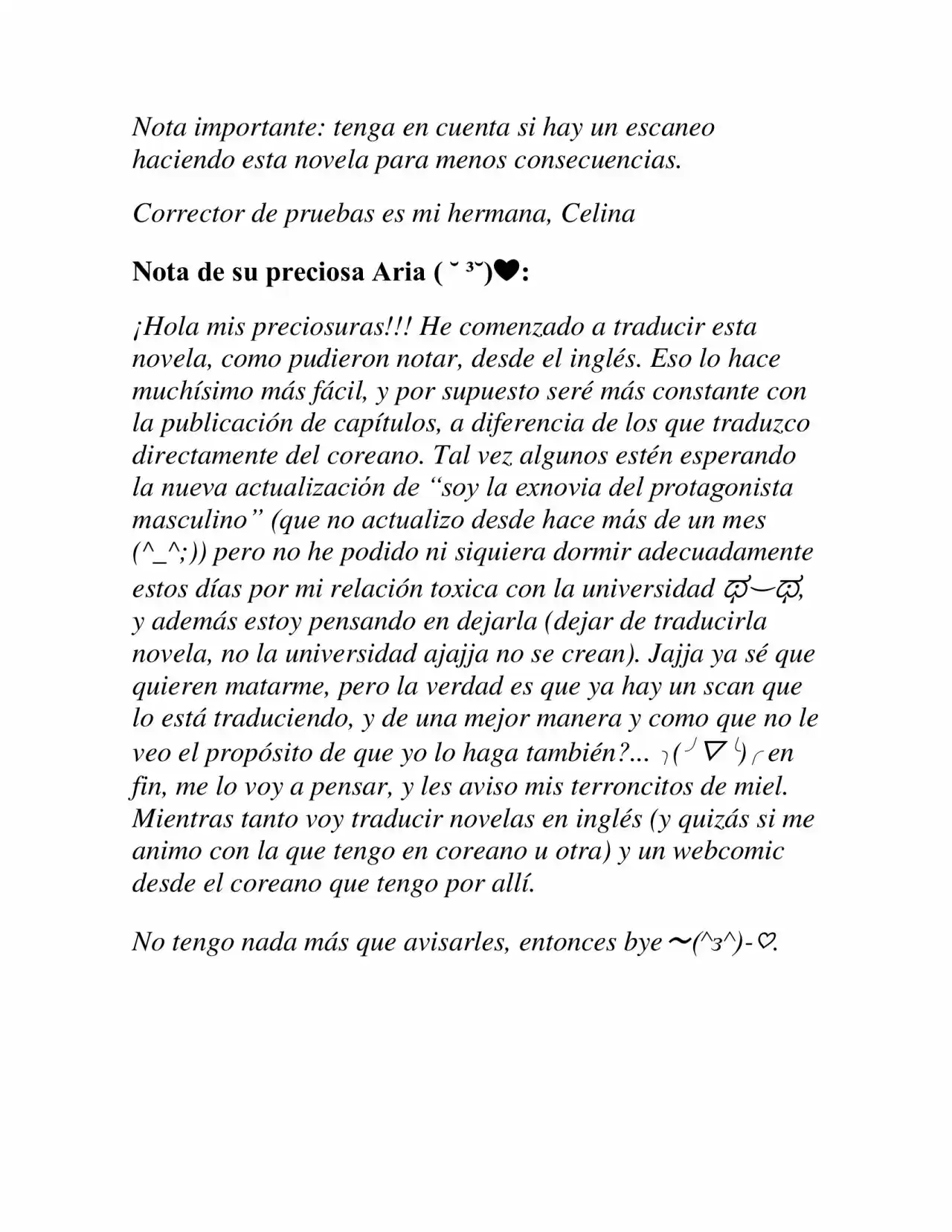 LA MUERTE ES EL ÚNICO FINAL PARA LA VILLANA (Novela) - Capítulo - Página 11 - LectorTMOo