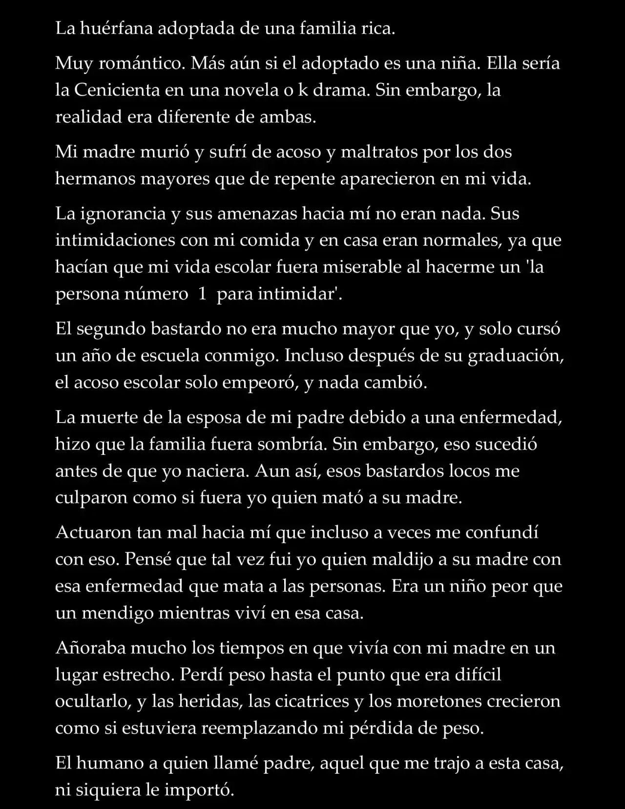 LA MUERTE ES EL ÚNICO FINAL PARA LA VILLANA (Novela) - Capítulo 1 - Página 4 - LectorTMOo