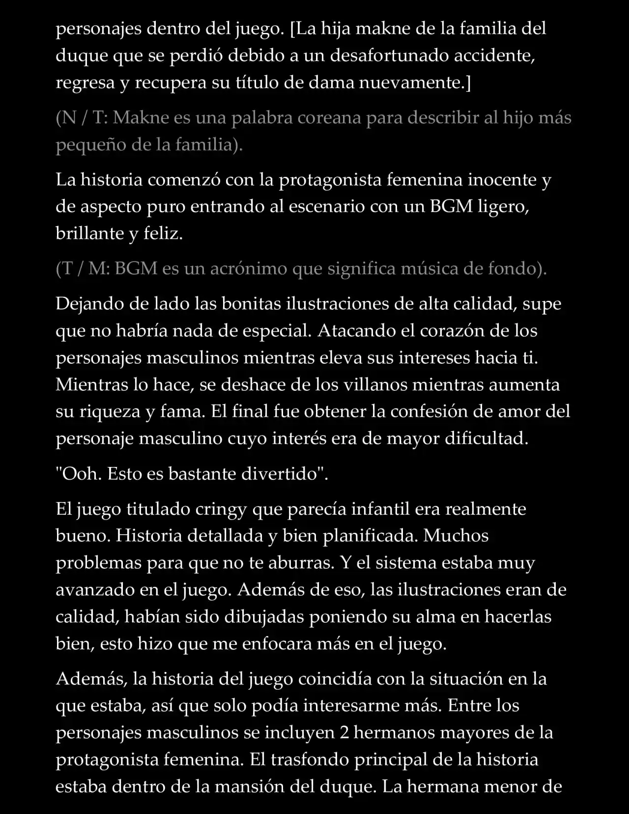 LA MUERTE ES EL ÚNICO FINAL PARA LA VILLANA (Novela) - Capítulo 1 - Página 7 - LectorTMOo