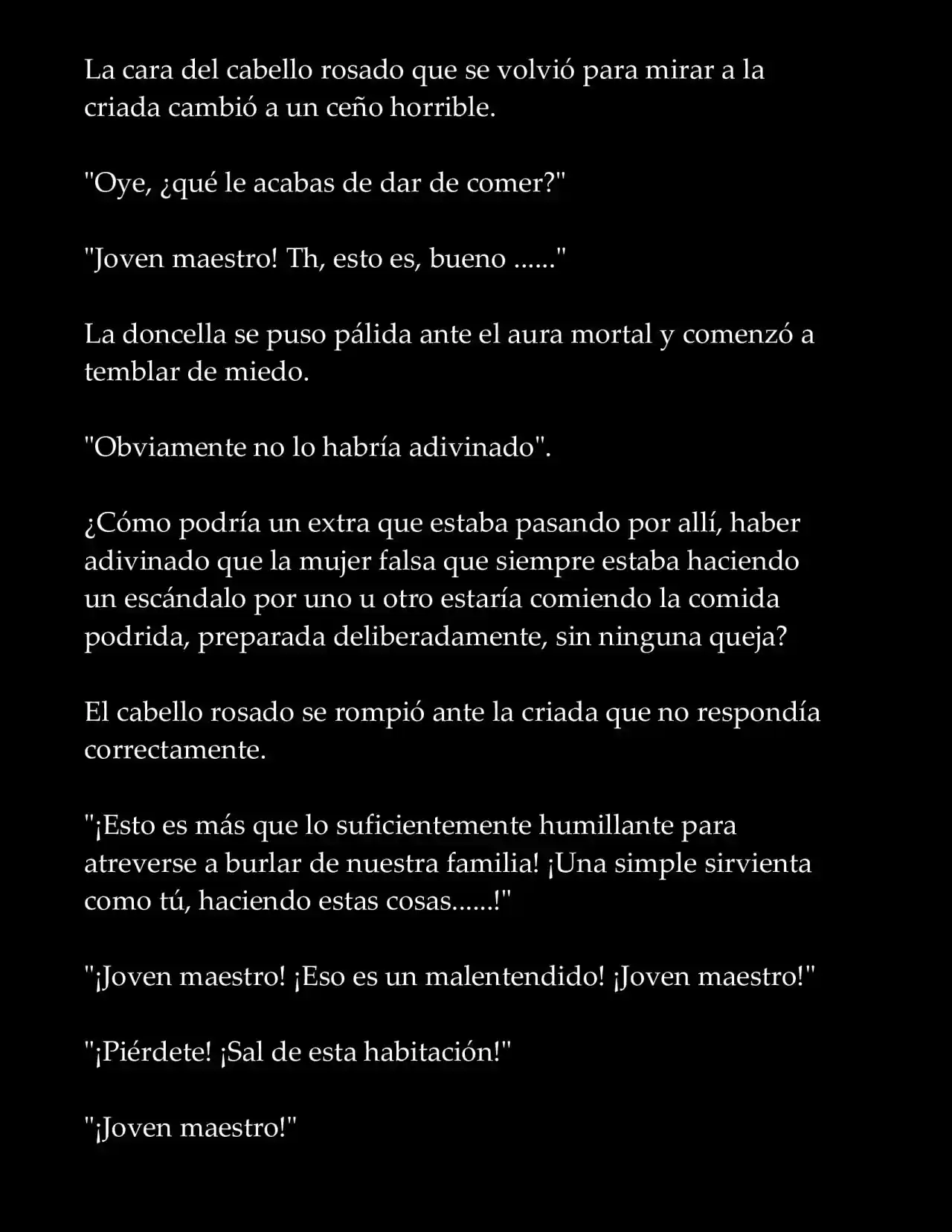 LA MUERTE ES EL ÚNICO FINAL PARA LA VILLANA (Novela) - Capítulo 2 - Página 14 - LectorTMOo