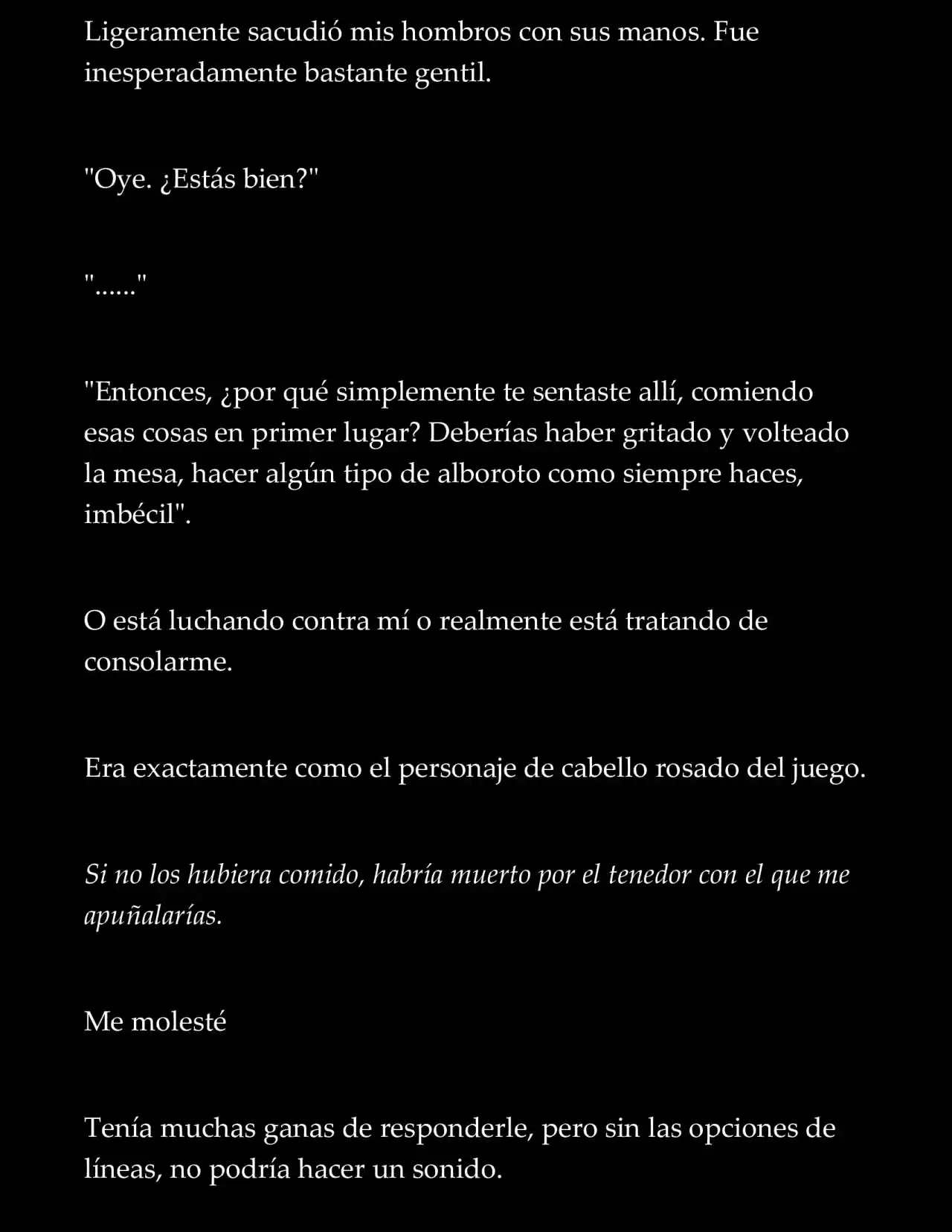 LA MUERTE ES EL ÚNICO FINAL PARA LA VILLANA (Novela) - Capítulo 3 - Página 3 - LectorTMOo