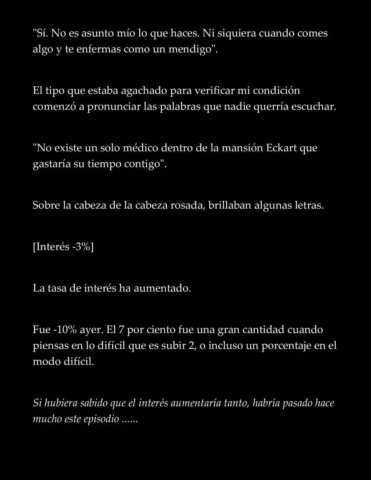 LA MUERTE ES EL ÚNICO FINAL PARA LA VILLANA (Novela) - Capítulo 3 - Página 7 - LectorTMOo