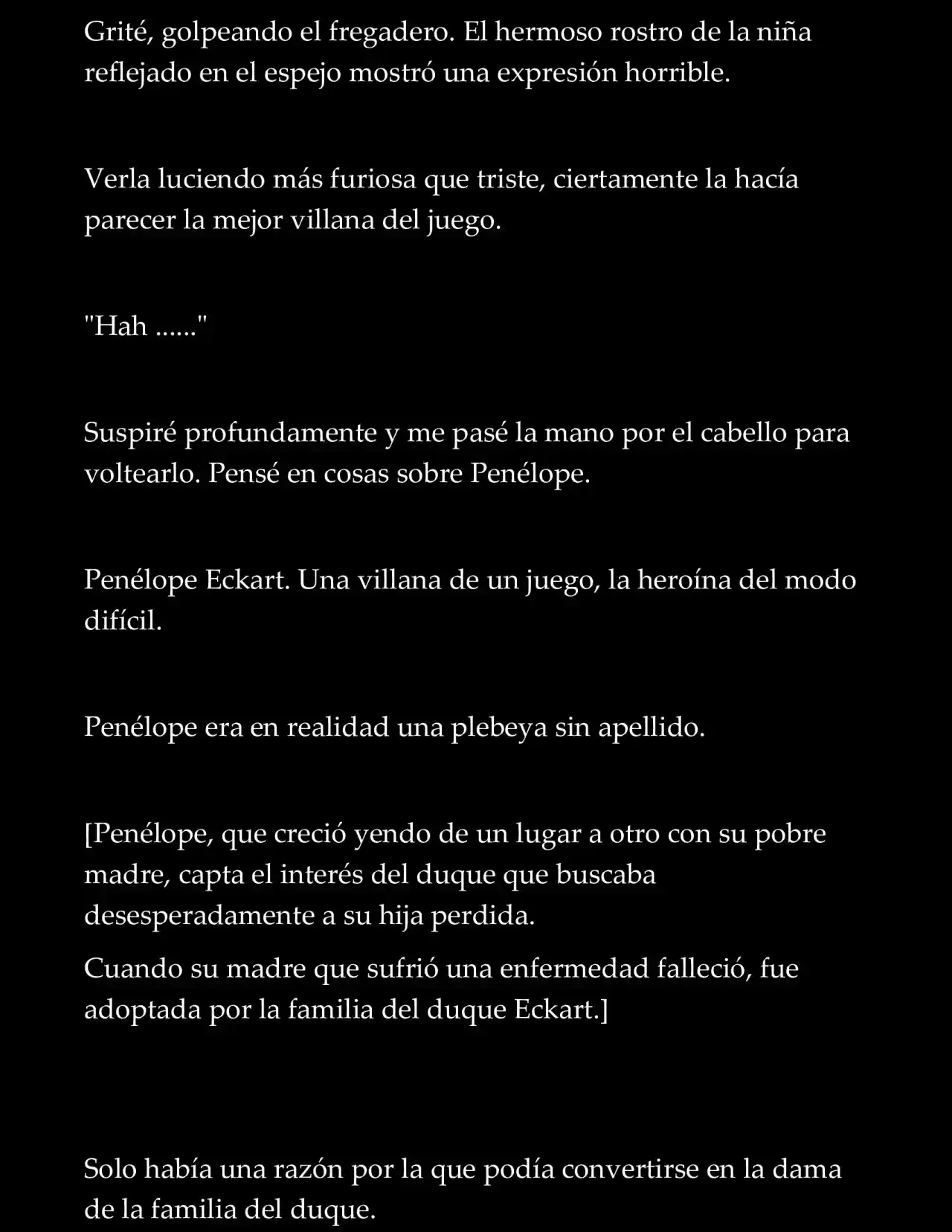 LA MUERTE ES EL ÚNICO FINAL PARA LA VILLANA (Novela) - Capítulo 3 - Página 12 - LectorTMOo