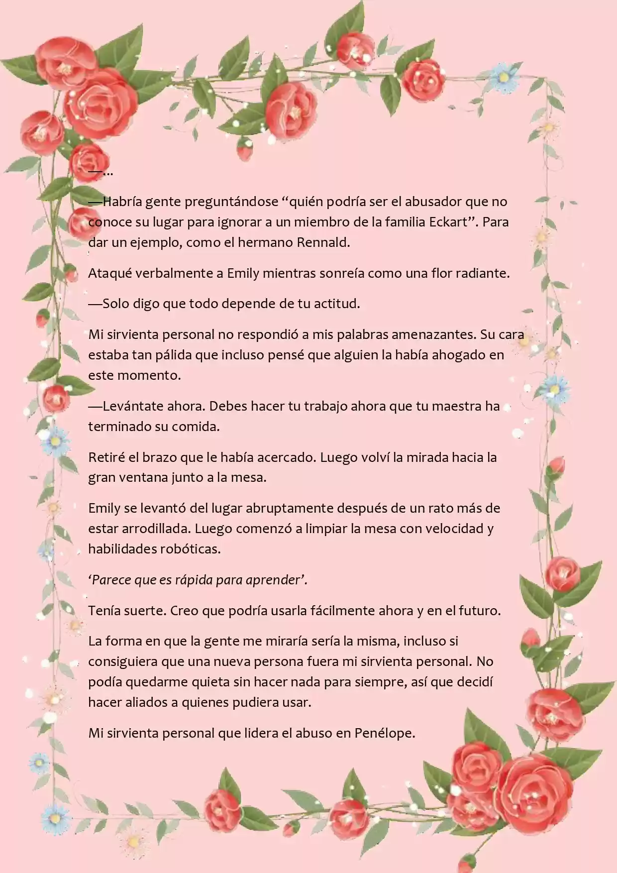 LA MUERTE ES EL ÚNICO FINAL PARA LA VILLANA (Novela) - Capítulo 10 - Página 5 - LectorTMOo