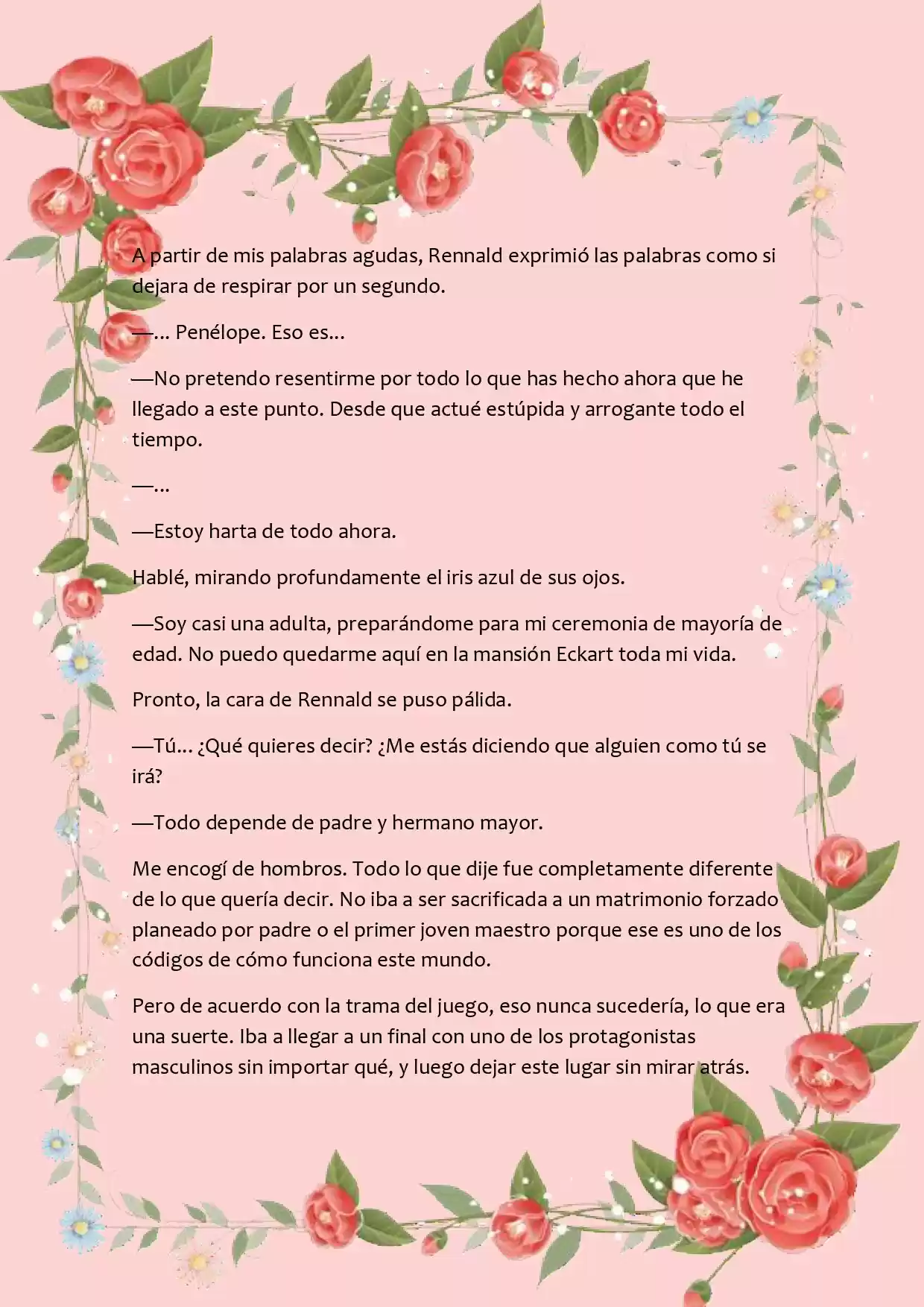 LA MUERTE ES EL ÚNICO FINAL PARA LA VILLANA (Novela) - Capítulo 11 - Página 6 - LectorTMOo