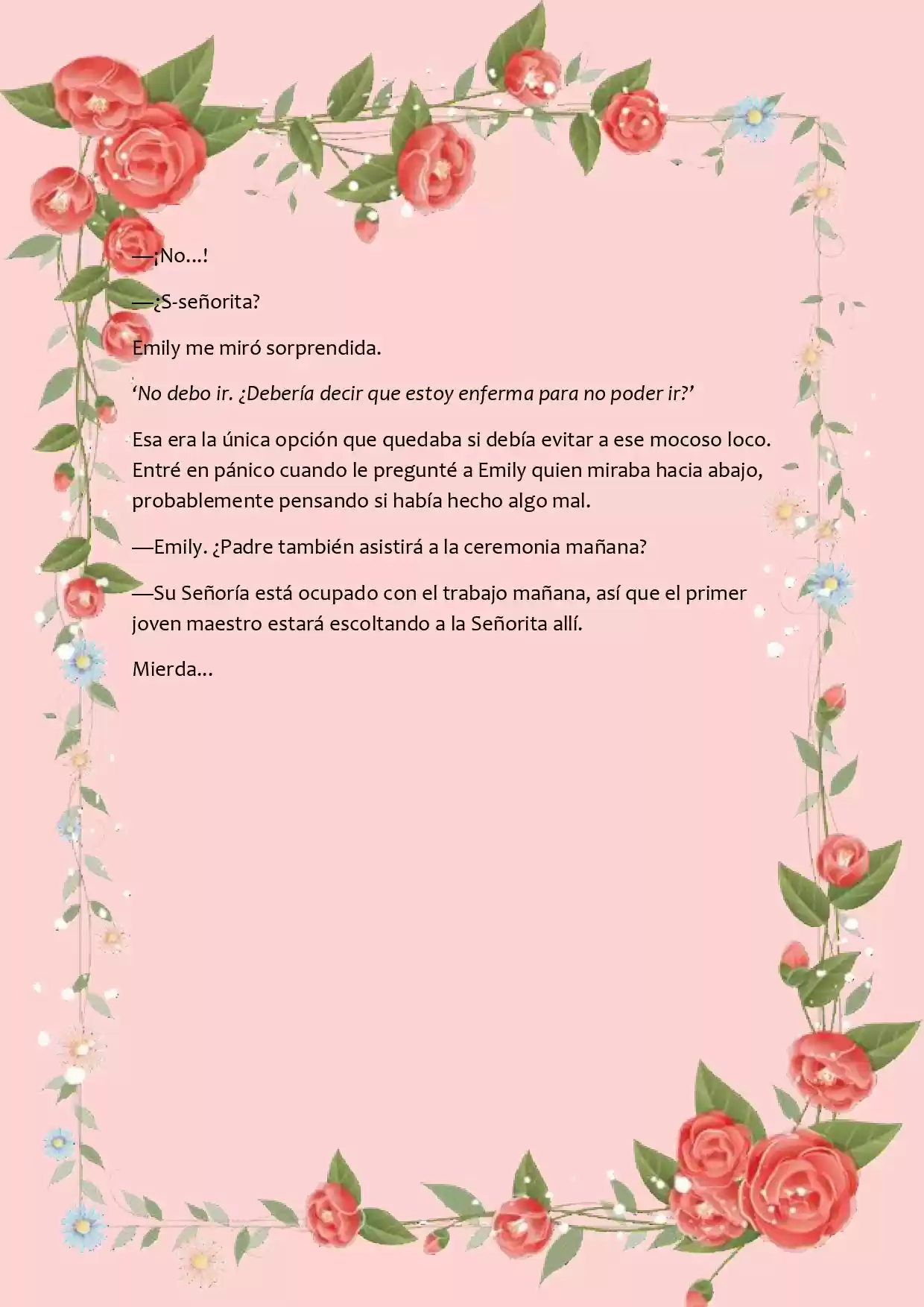 LA MUERTE ES EL ÚNICO FINAL PARA LA VILLANA (Novela) - Capítulo 11 - Página 11 - LectorTMOo