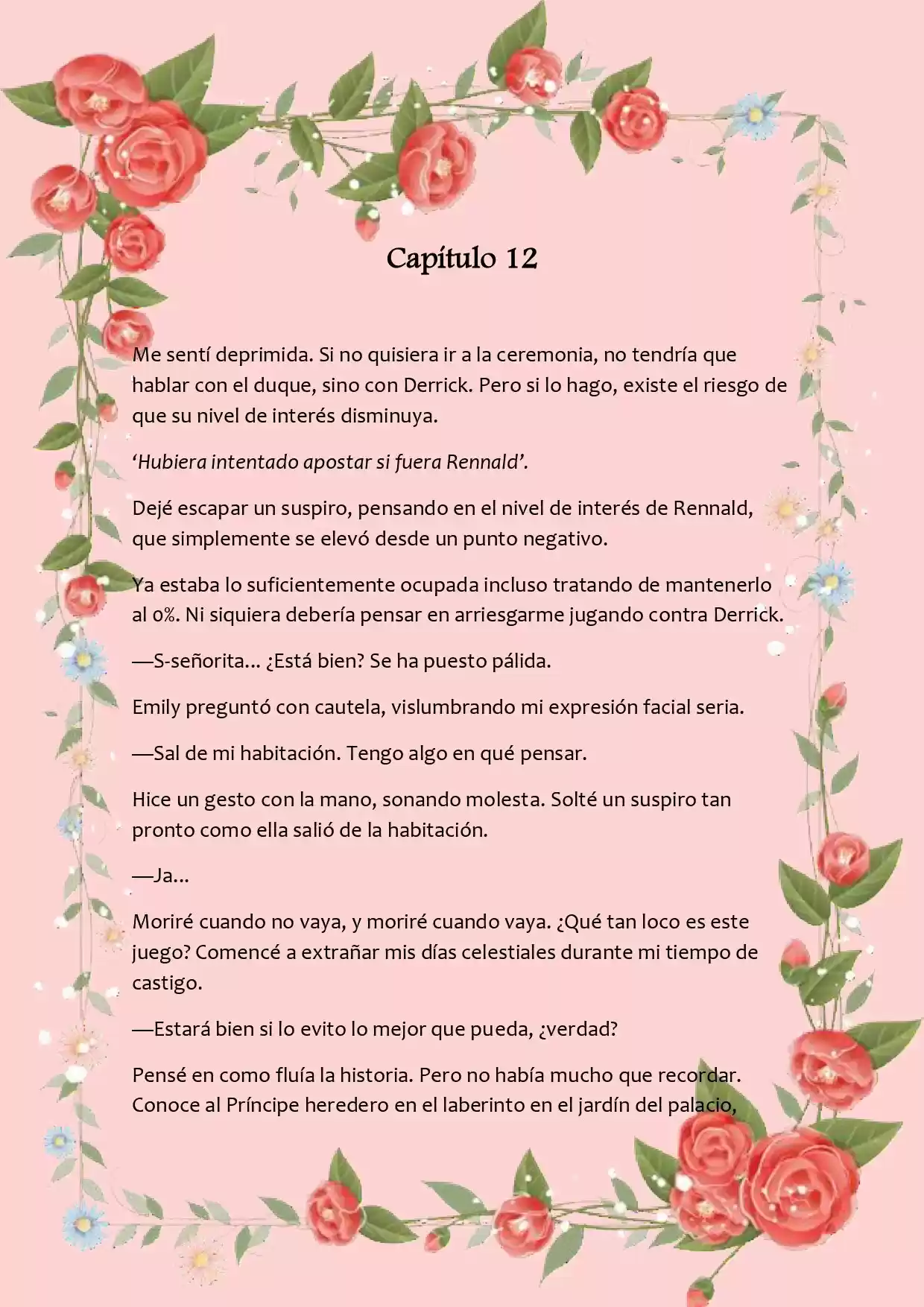 LA MUERTE ES EL ÚNICO FINAL PARA LA VILLANA (Novela) - Capítulo 12 - Página 2 - LectorTMOo