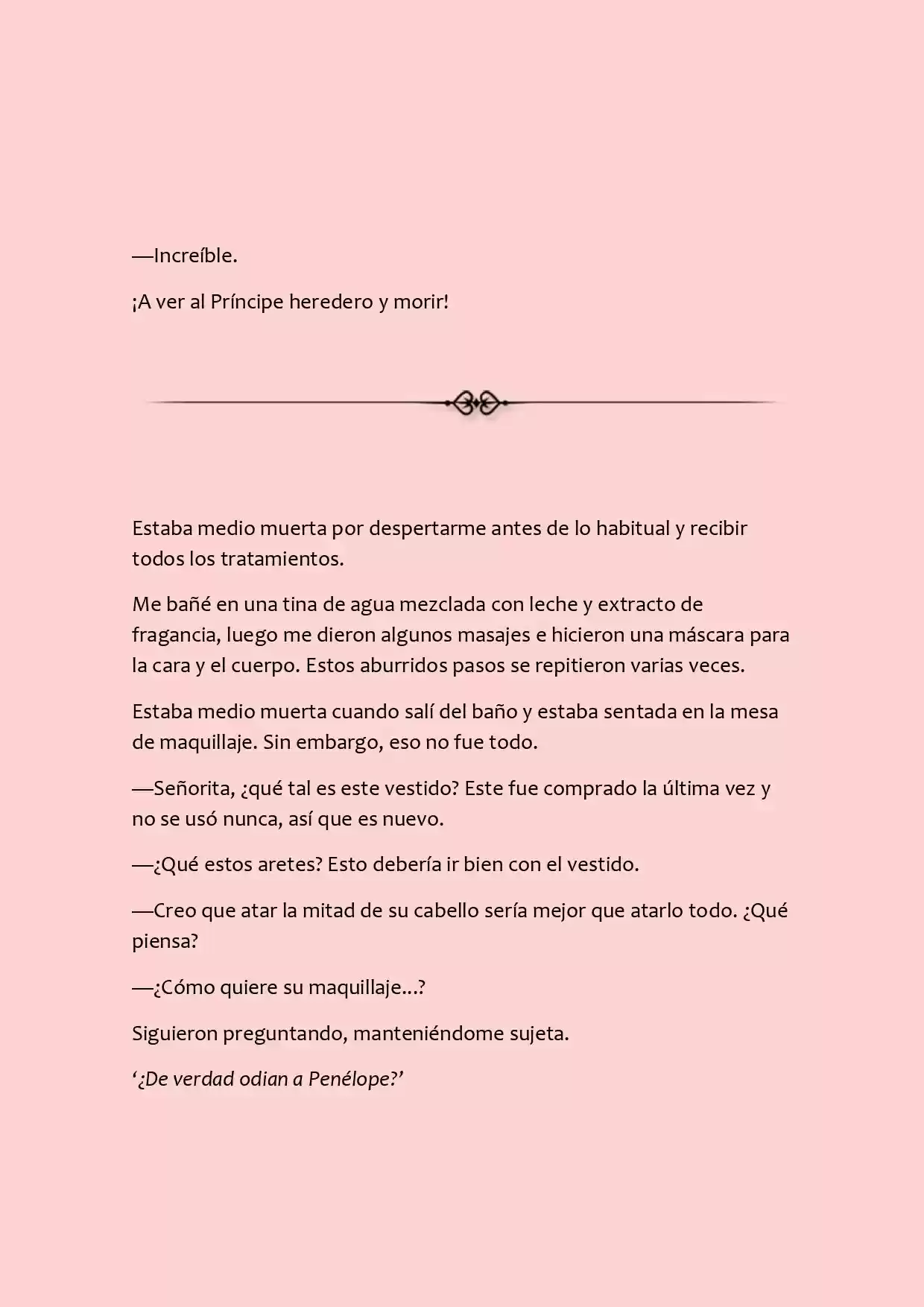 LA MUERTE ES EL ÚNICO FINAL PARA LA VILLANA (Novela) - Capítulo 12 - Página 4 - LectorTMOo