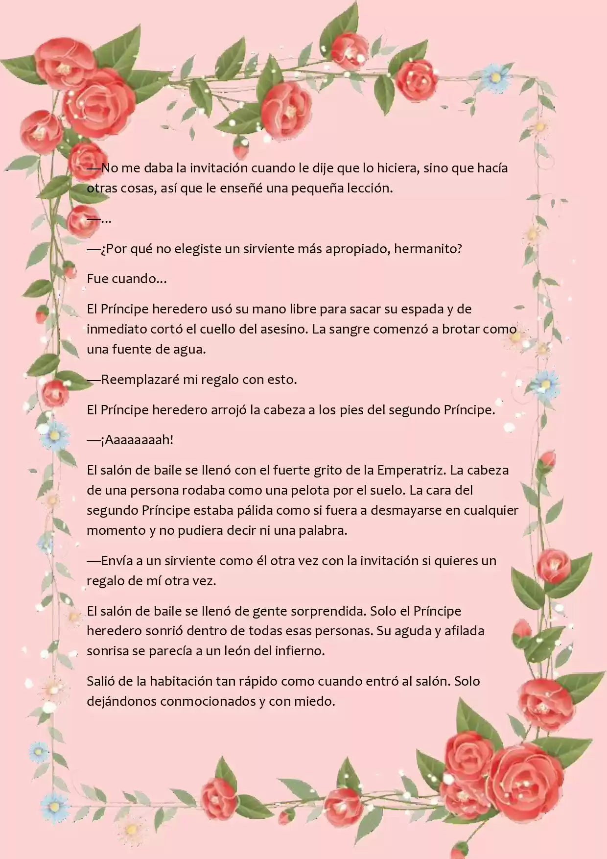 LA MUERTE ES EL ÚNICO FINAL PARA LA VILLANA (Novela) - Capítulo 13 - Página 8 - LectorTMOo