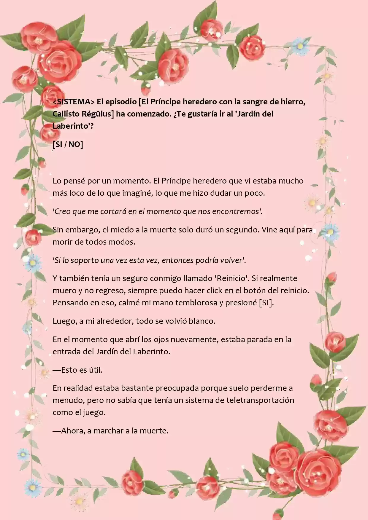 LA MUERTE ES EL ÚNICO FINAL PARA LA VILLANA (Novela) - Capítulo 13 - Página 10 - LectorTMOo