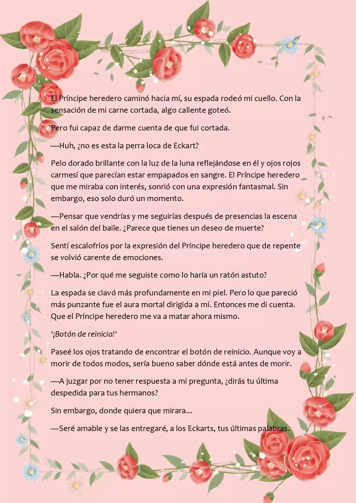 LA MUERTE ES EL ÚNICO FINAL PARA LA VILLANA (Novela) - Capítulo 13 - Página 12 - LectorTMOo