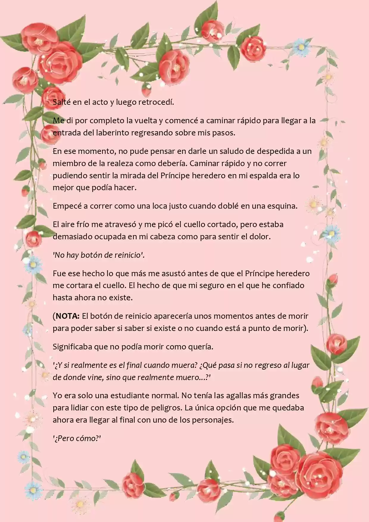 LA MUERTE ES EL ÚNICO FINAL PARA LA VILLANA (Novela) - Capítulo 14 - Página 8 - LectorTMOo