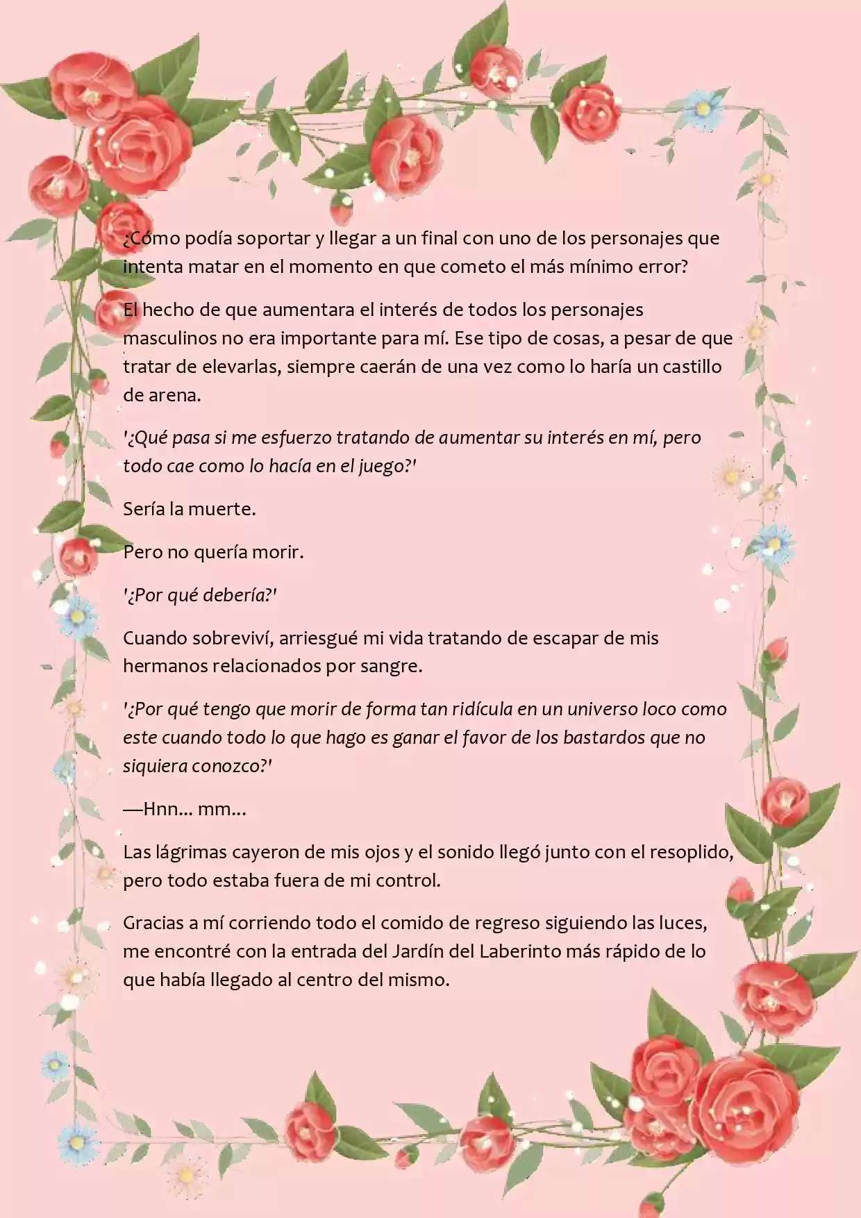 LA MUERTE ES EL ÚNICO FINAL PARA LA VILLANA (Novela) - Capítulo 14 - Página 9 - LectorTMOo