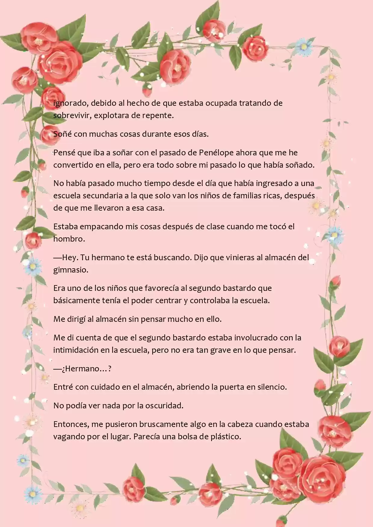 LA MUERTE ES EL ÚNICO FINAL PARA LA VILLANA (Novela) - Capítulo 15 - Página 4 - LectorTMOo
